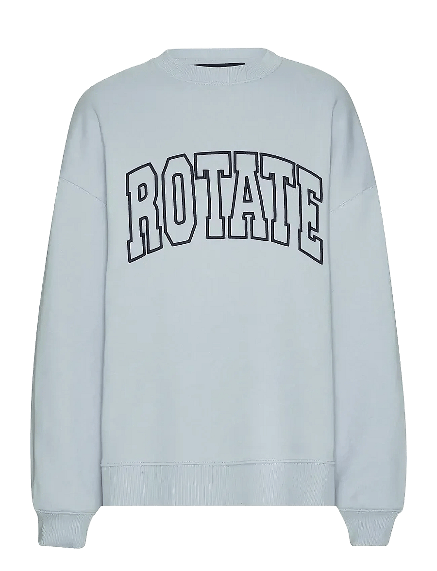 ROTATE - HEAVY SWEAT CREWNECK - baby blue - 1