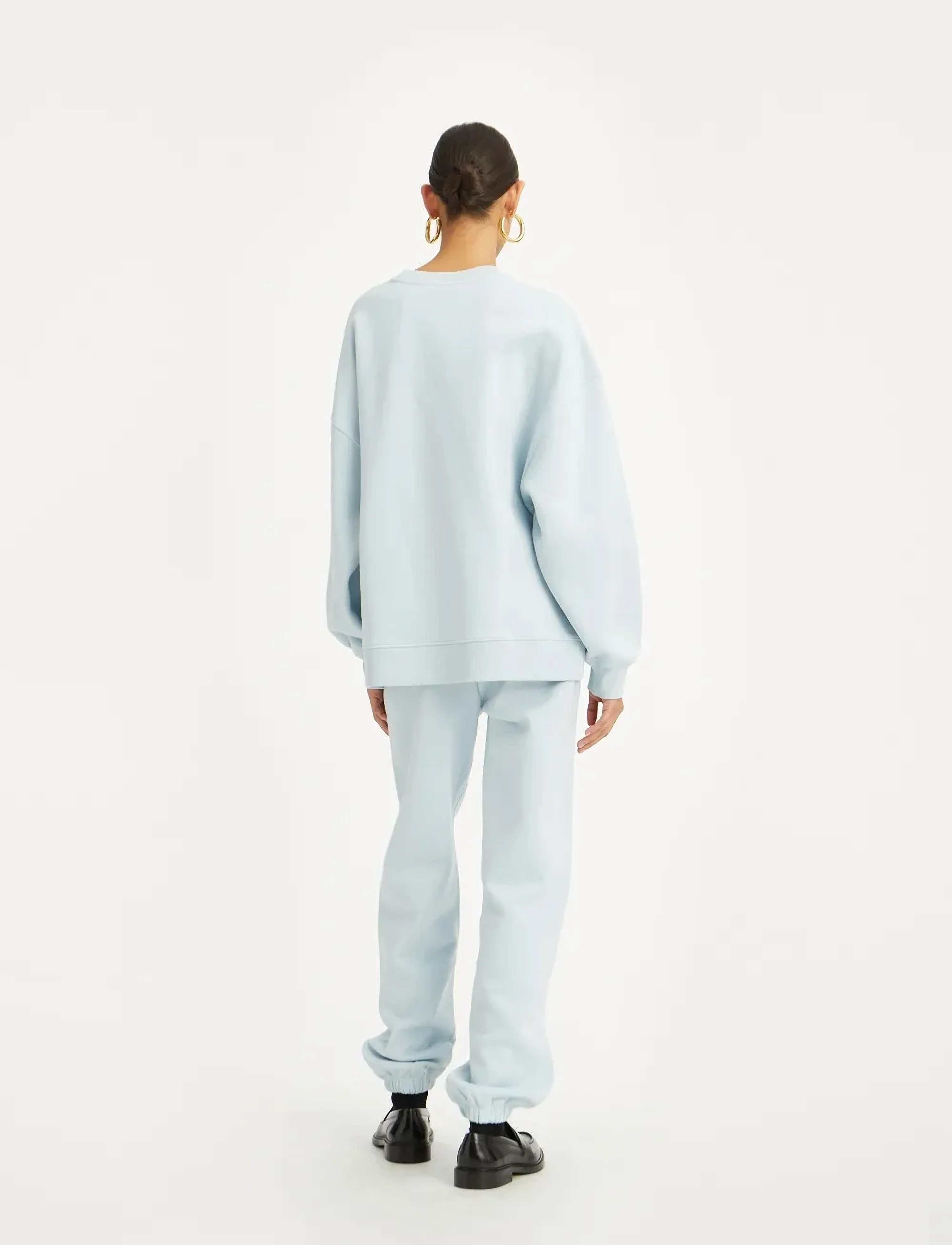 ROTATE - HEAVY SWEAT CREWNECK - baby blue - 4