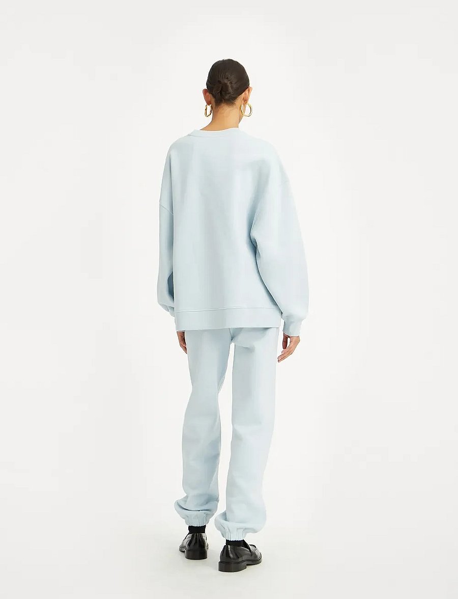 ROTATE - HEAVY SWEAT CREWNECK - baby blue - 4