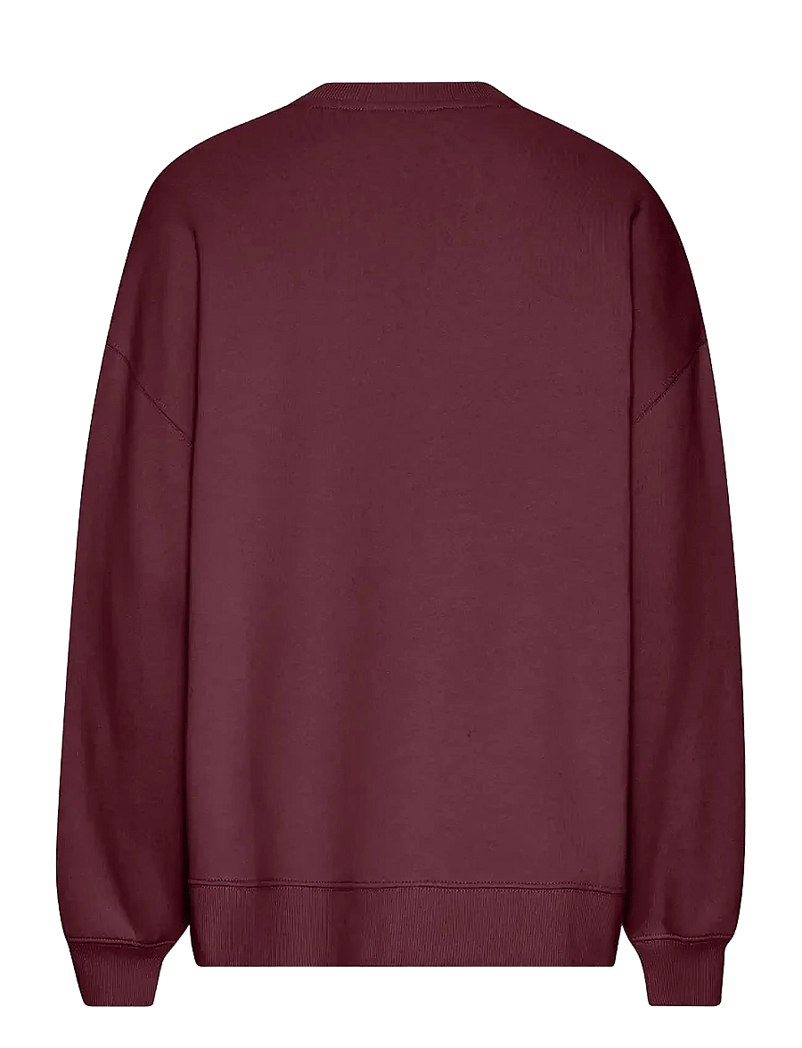 ROTATE - HEAVY SWEAT CREWNECK - speciella tillfällen - zinfandel - 2