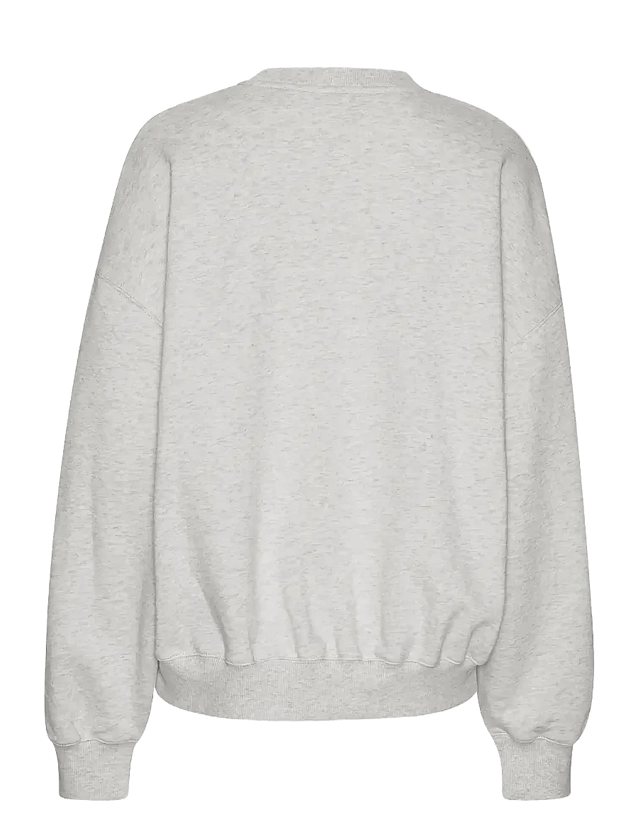 ROTATE - HEAVY SWEAT CREWNECK - white melange - 3