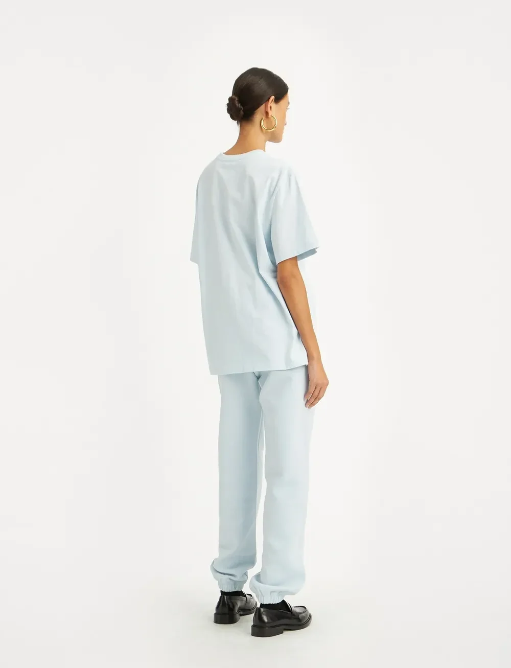 ROTATE Birger Christensen - OVERSIZED T-SHIRT - t-shirts - baby blue - 4