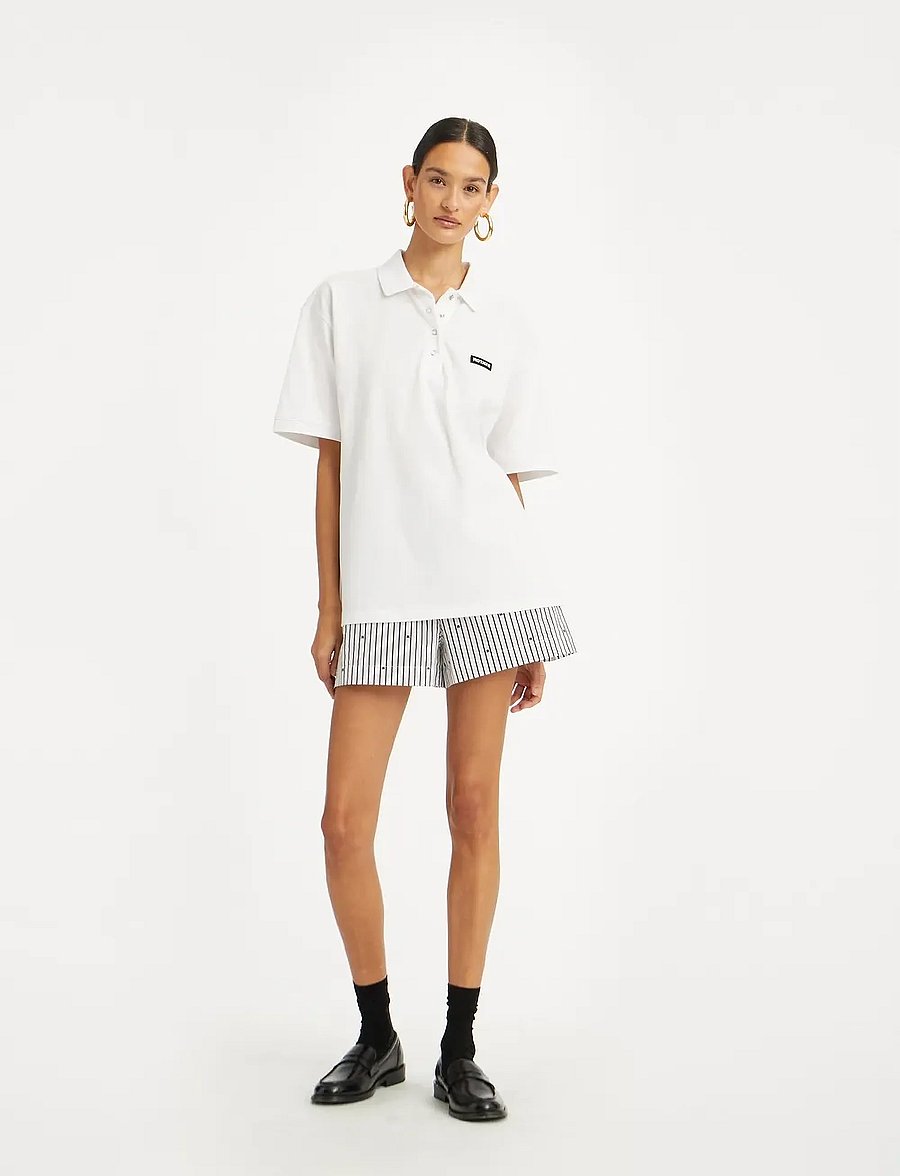 ROTATE - POPLIN SHORTS - 1000 black comb. - 3