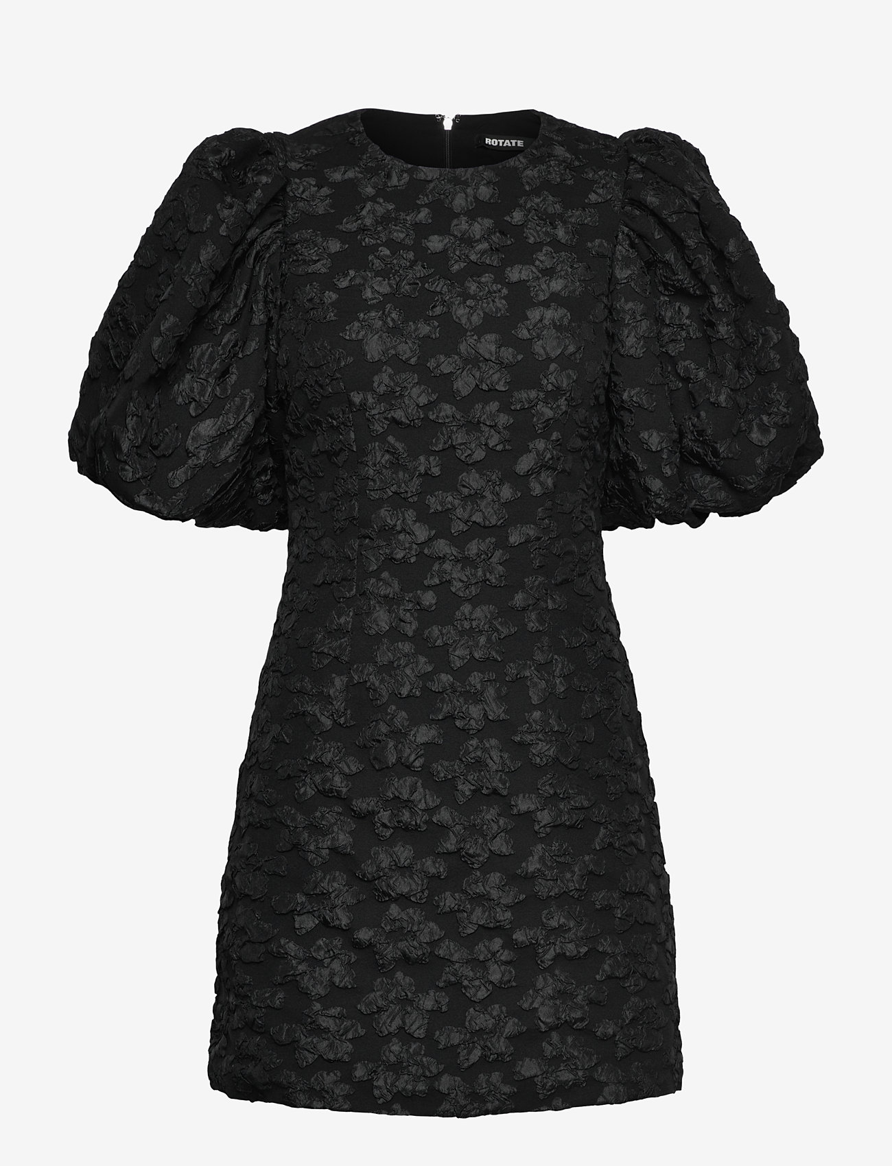 ROTATE - Jacquard Mini Dress - black - 1