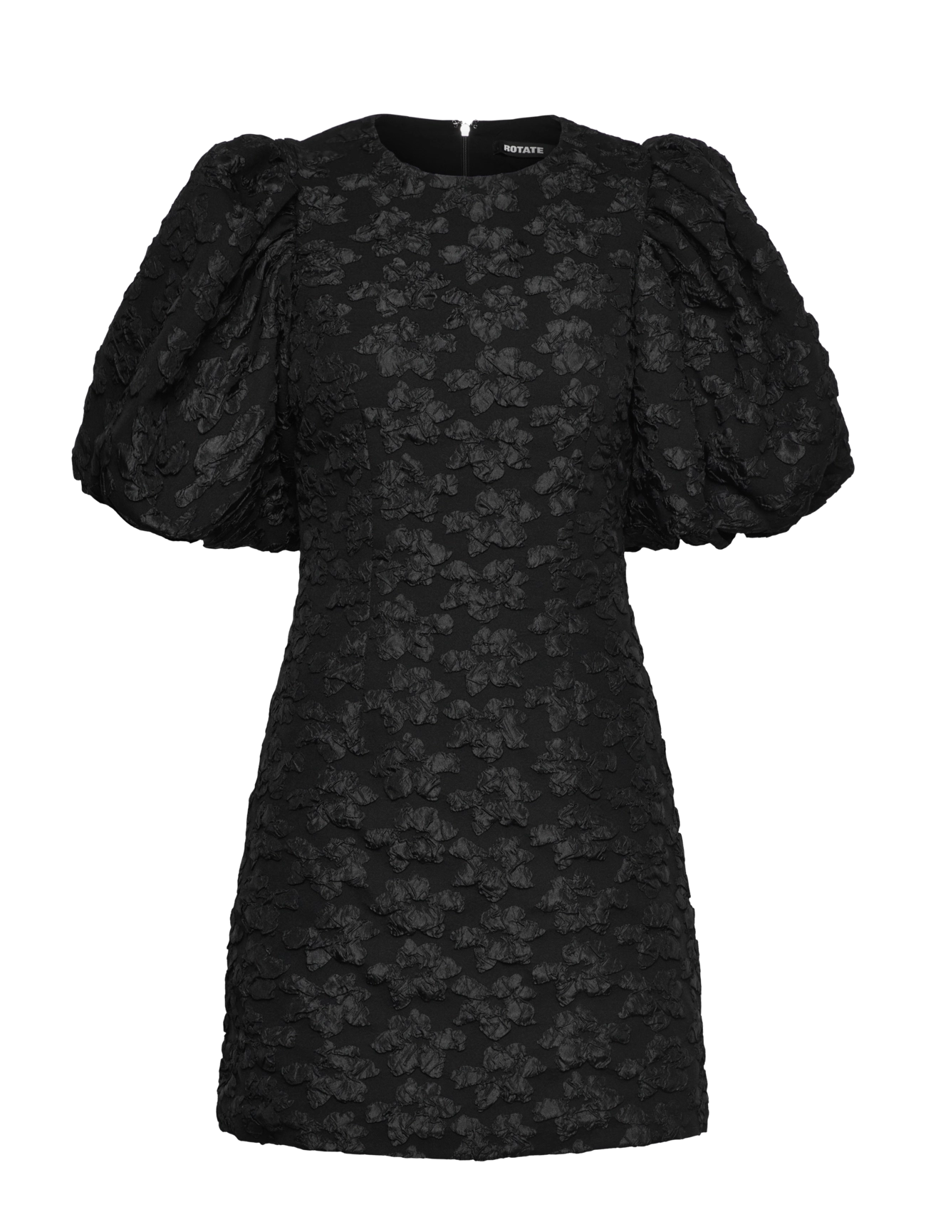 ROTATE - JACQUARD MINI DRESS - black - 1