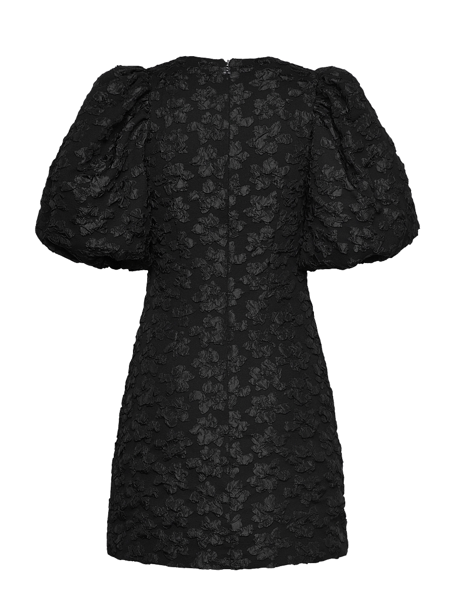 ROTATE - JACQUARD MINI DRESS - partykleider - black - 2