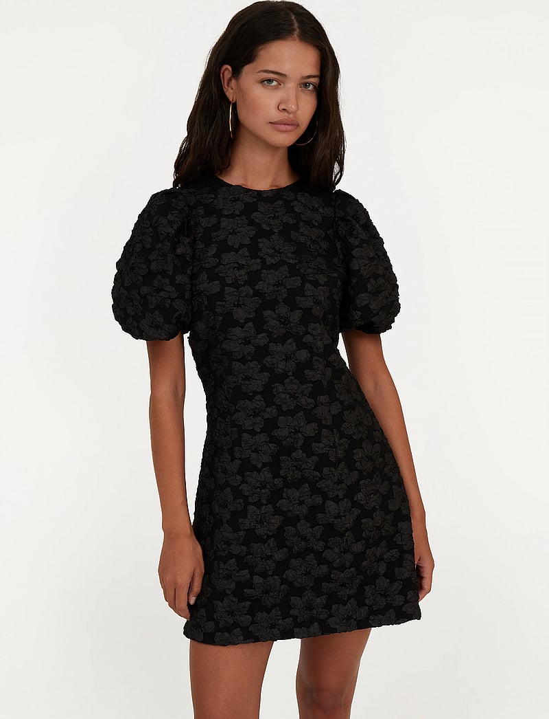ROTATE Jacquard Mini Dress party dresses shop at Booztlet ROTATE Jacquard Mini Dress party dresses shop at Booztlet