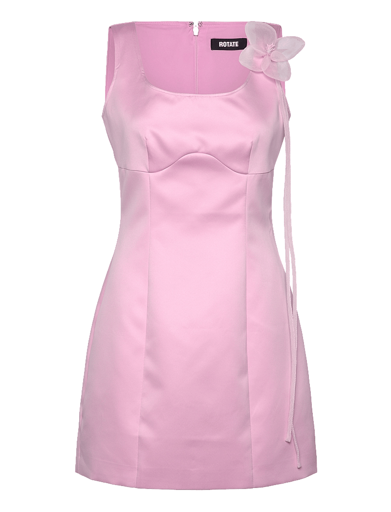 ROTATE Birger Christensen - Satin Flower Dress - festklänningar - fairy tale - 0