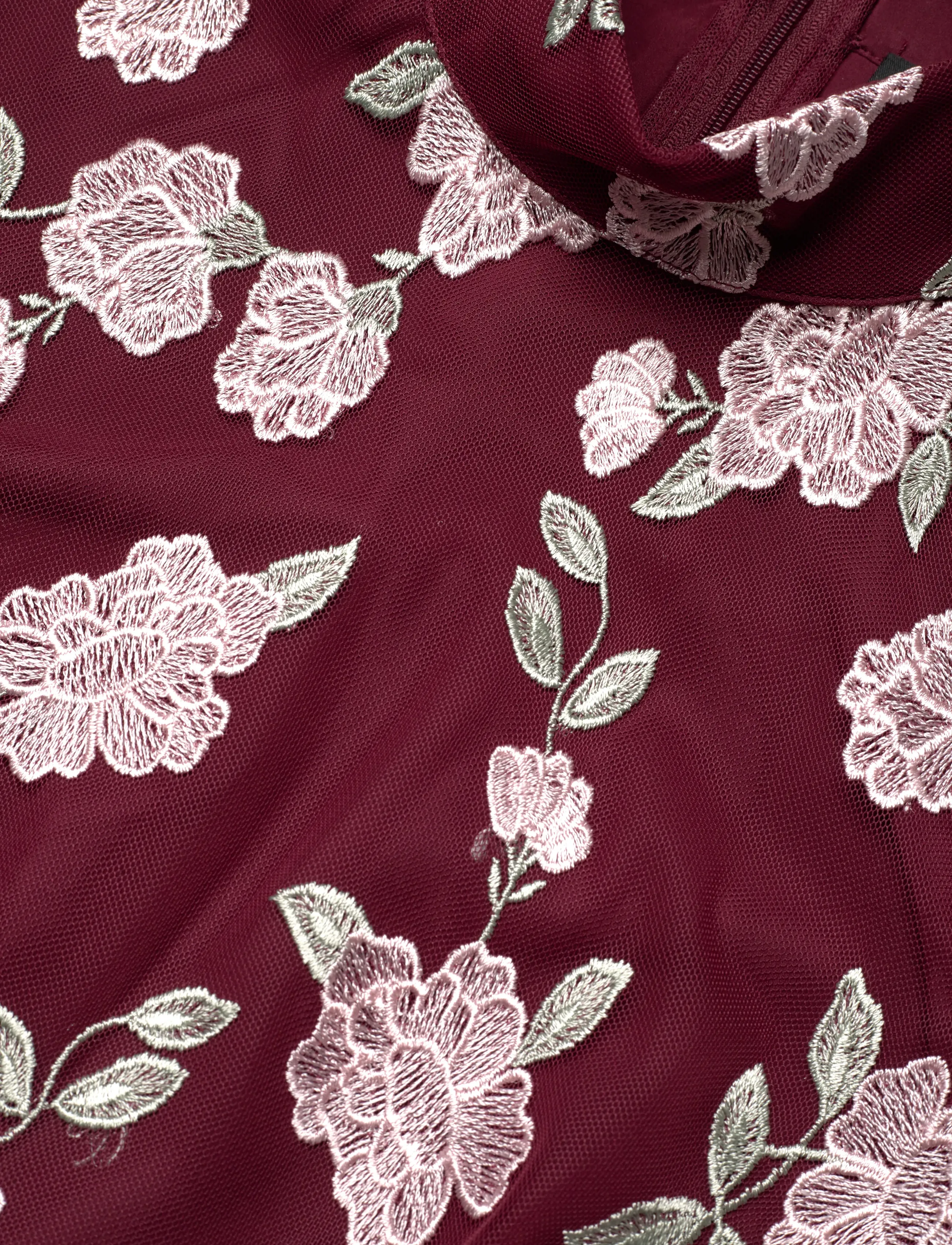 ROTATE - SLEEVELESS MAXI DRESS - abendkleider - zinfandel comb. - 5