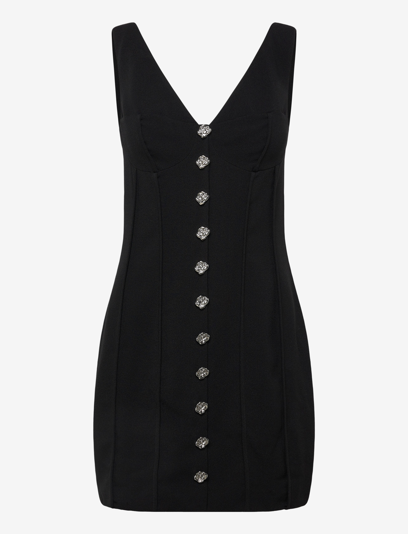 ROTATE - CREPE OFF SHOULDER DRESS - black - 0