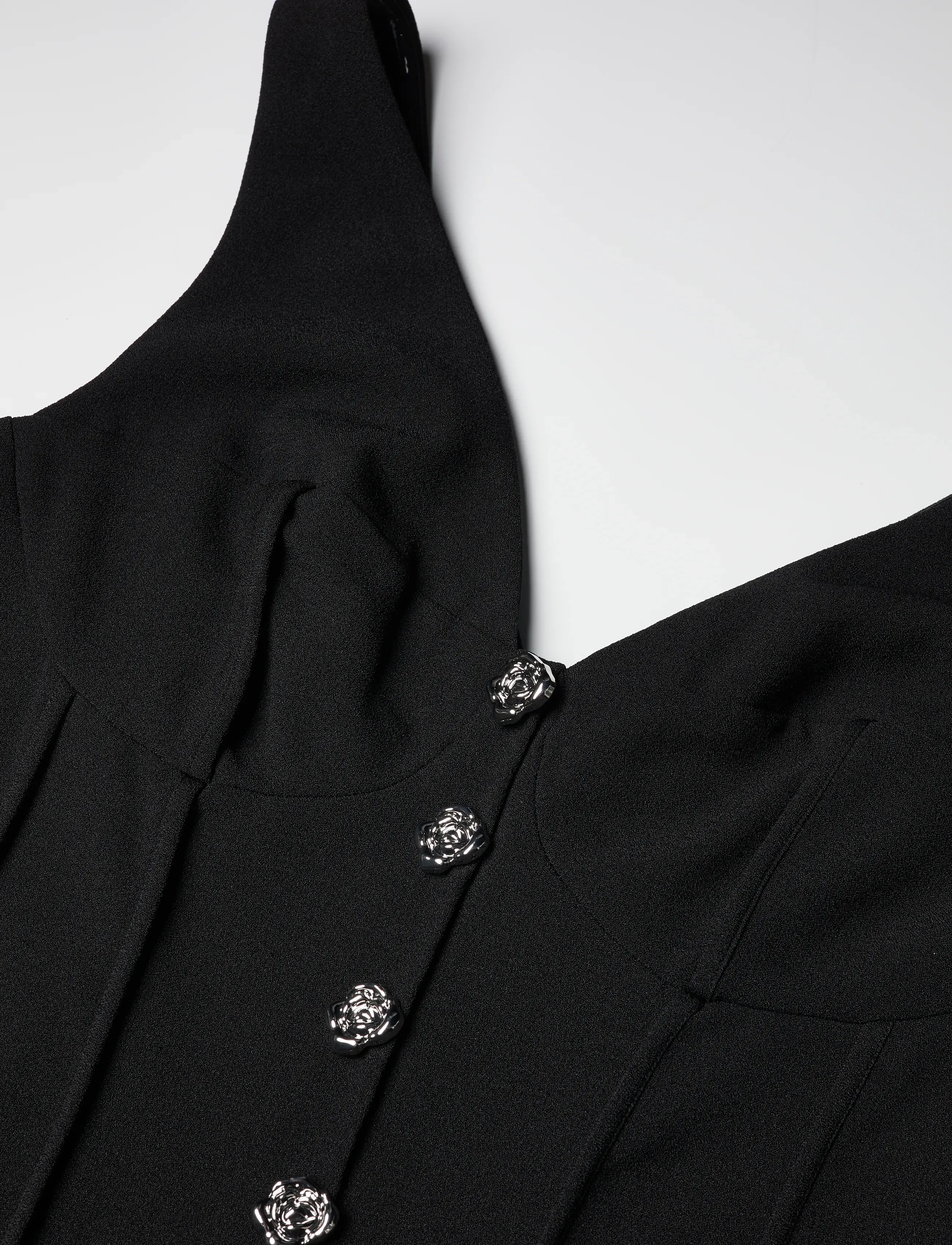 ROTATE - CREPE OFF SHOULDER DRESS - black - 2