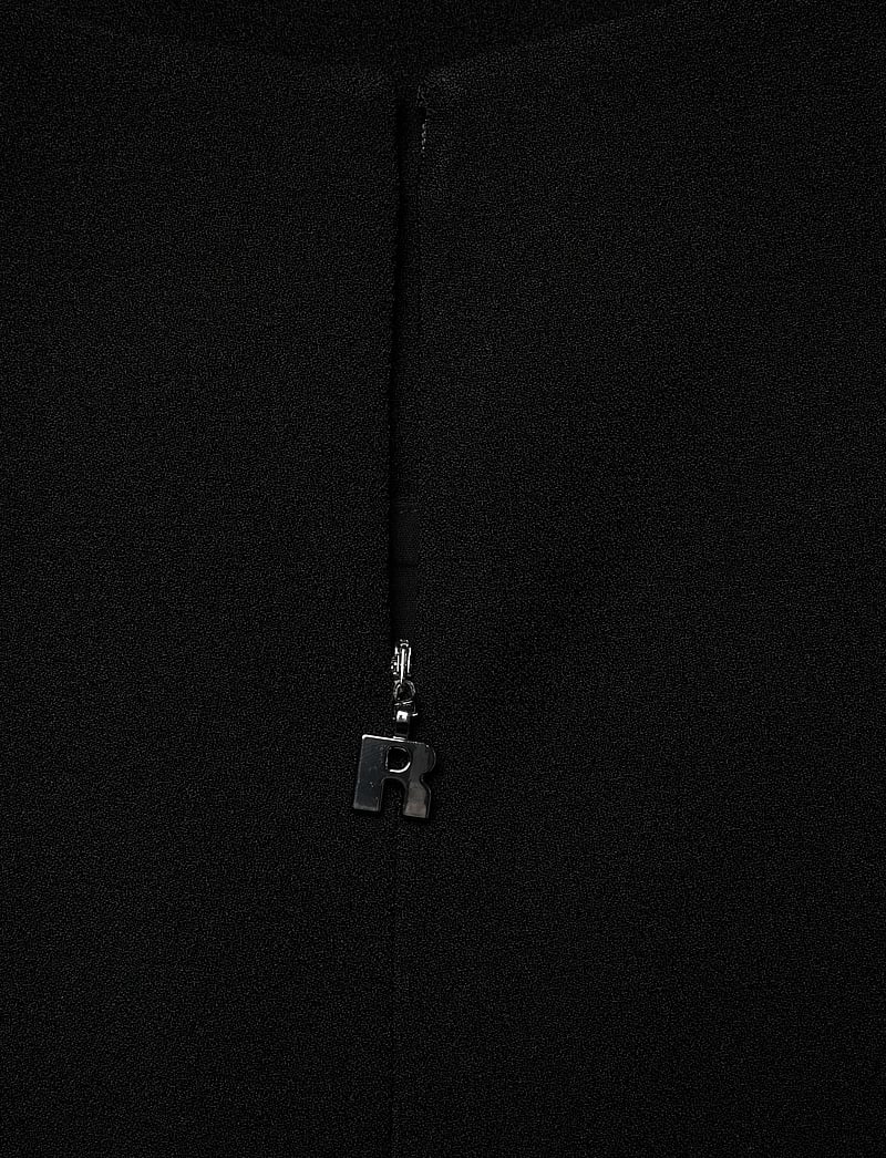 ROTATE Birger Christensen - CREPE BUTTON DRESS - aftenkjoler - black - 4