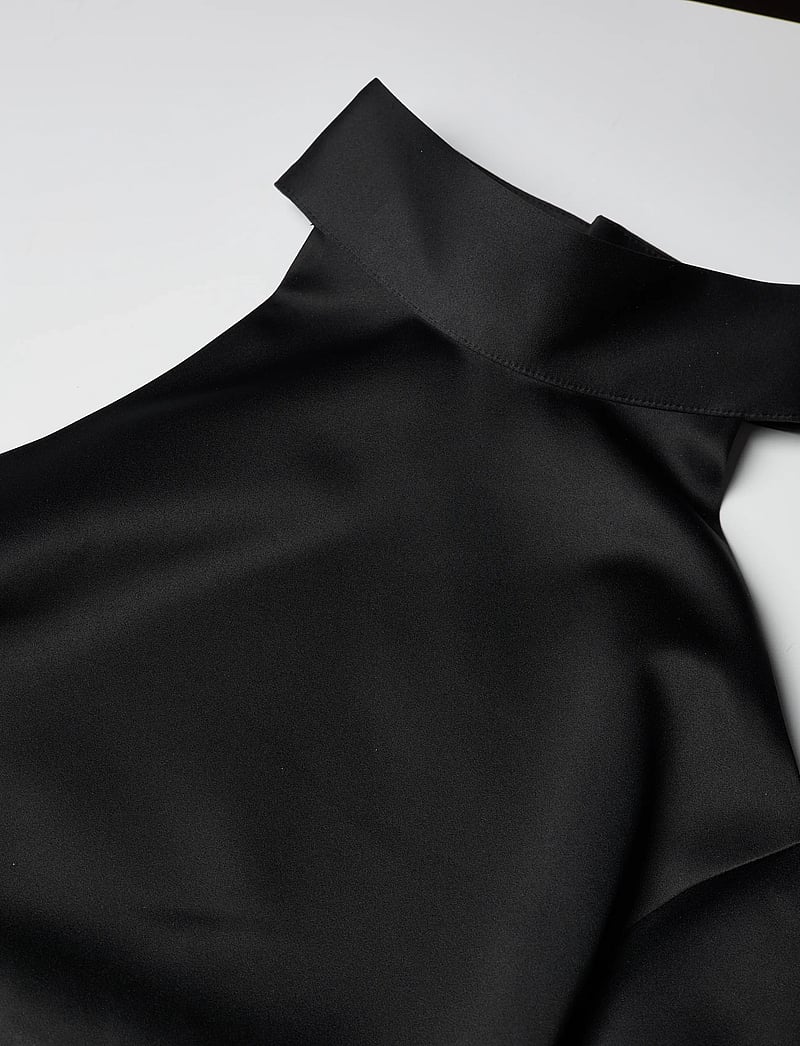 ROTATE Birger Christensen - SATIN BOW DRESS - cocktailkjoler - black - 2