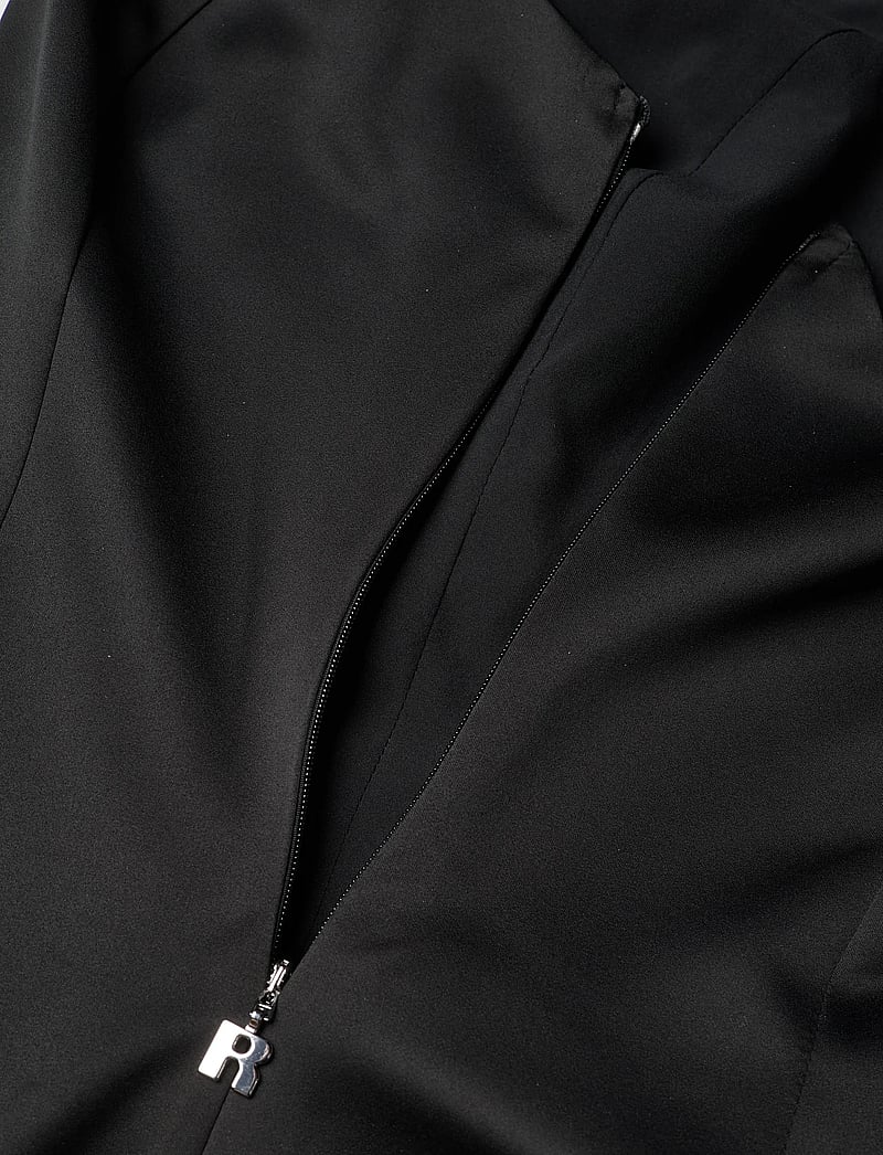 ROTATE Birger Christensen - SATIN BOW DRESS - cocktailkjoler - black - 3