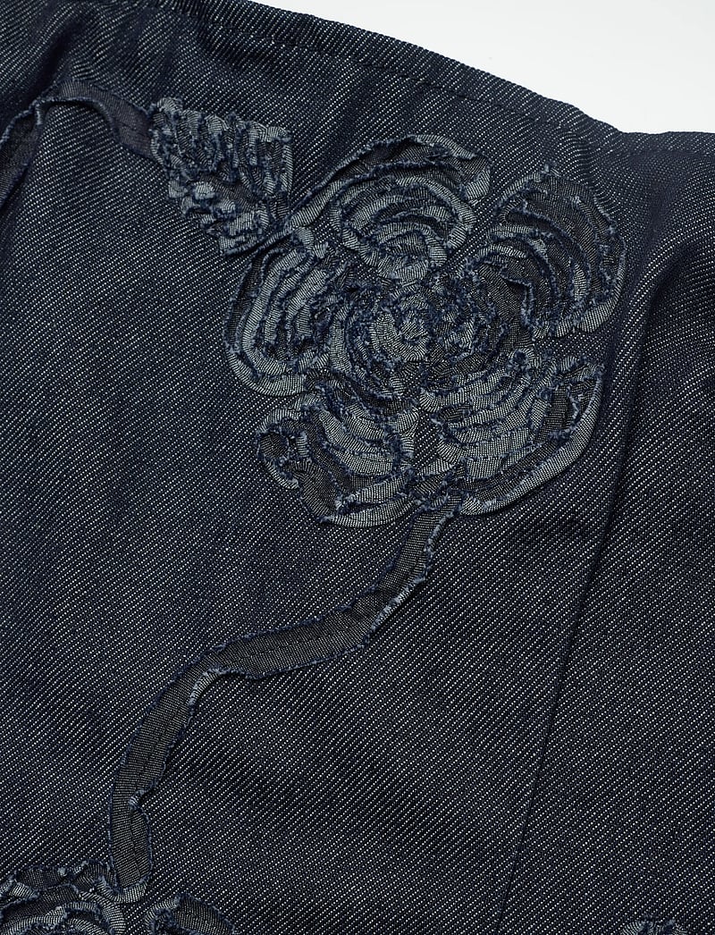 ROTATE Birger Christensen - DENIM SLEEVELESS TOP - Ærmeløse toppe - dark blue denim - 5