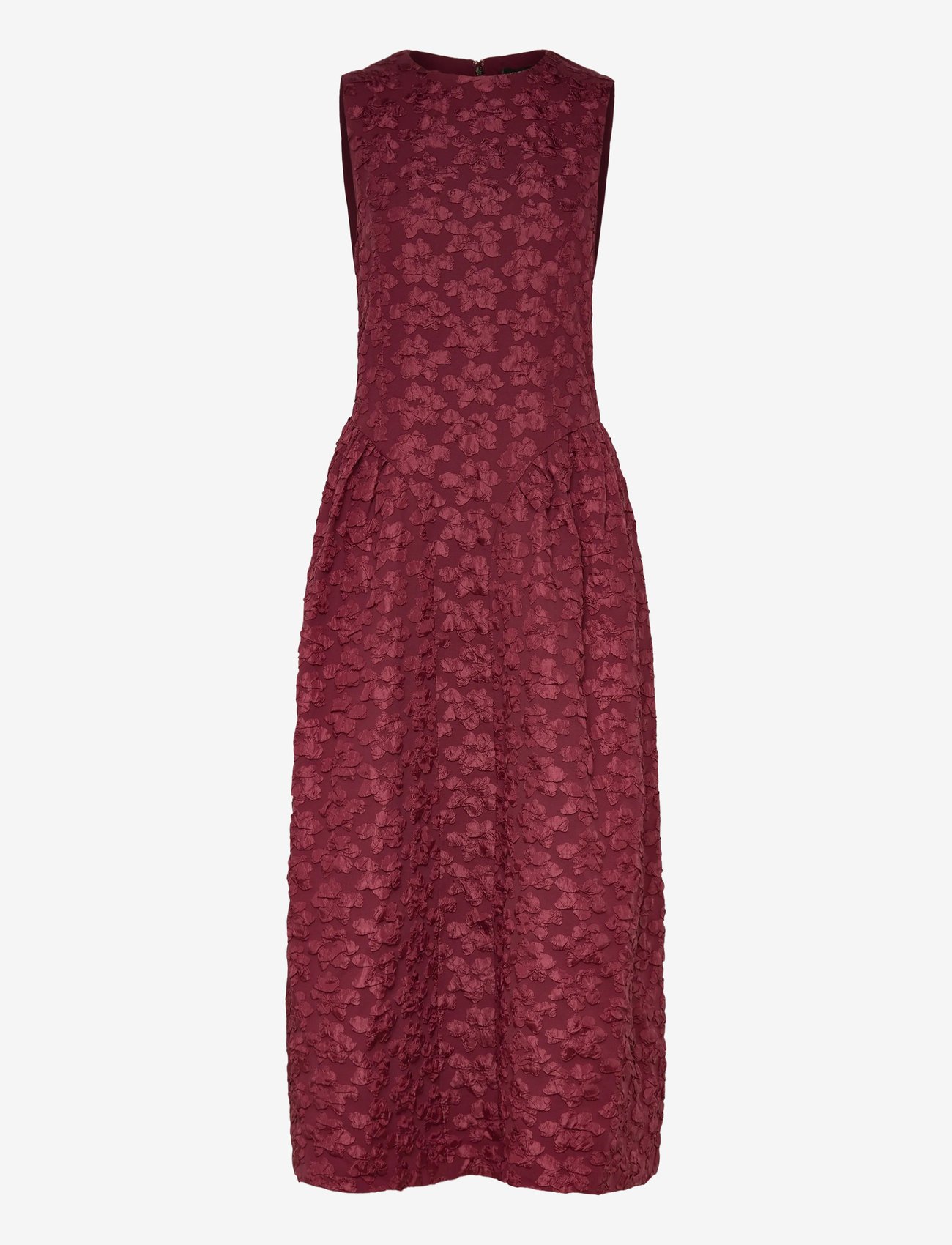 ROTATE Birger Christensen - JACQUARD MIDI DRESS - abendkleider - zinfandel - 1