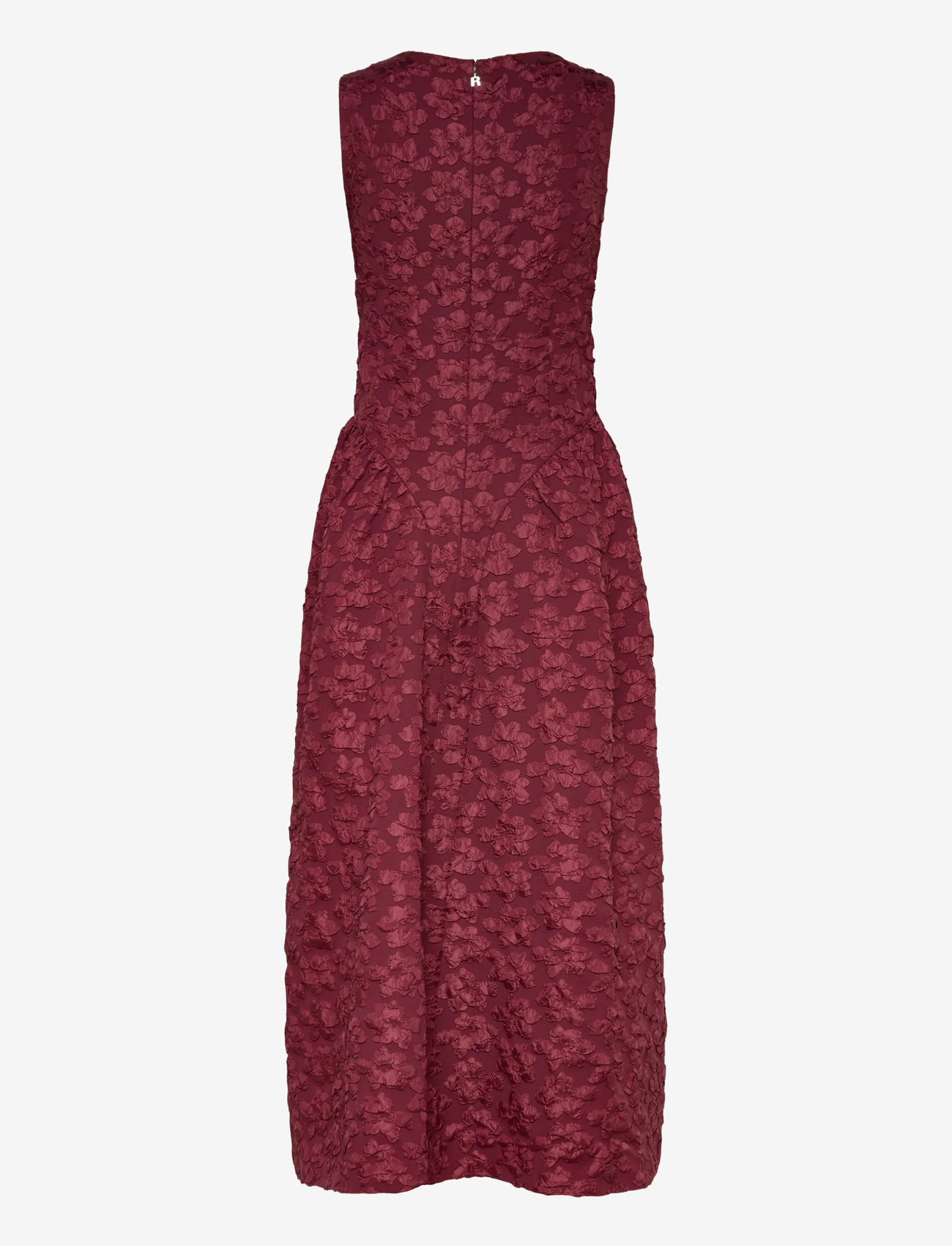 ROTATE Birger Christensen - JACQUARD MIDI DRESS - abendkleider - zinfandel - 2