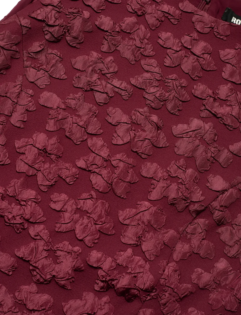 ROTATE Birger Christensen - JACQUARD MIDI DRESS - aftenkjoler - zinfandel - 5