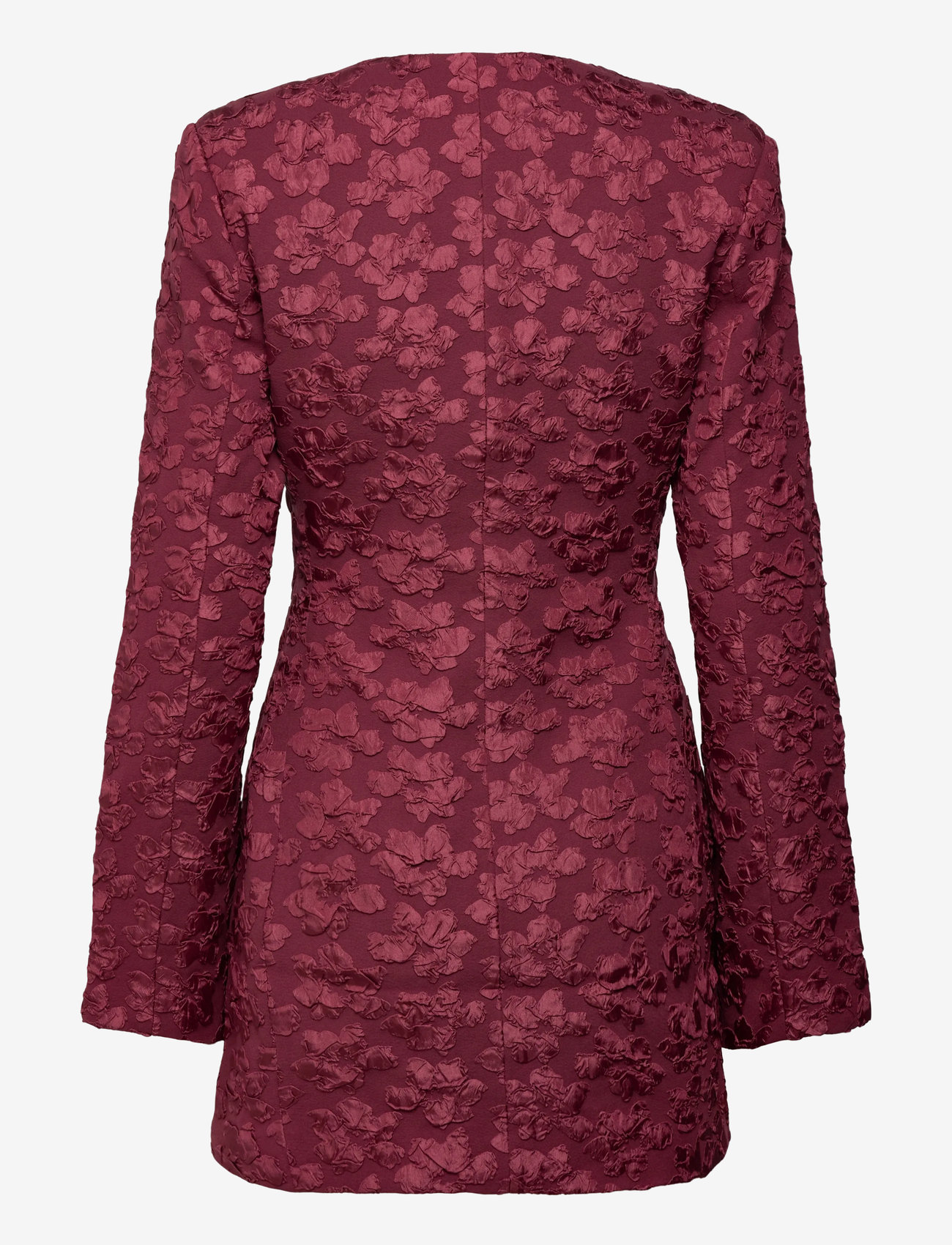 ROTATE Birger Christensen - JACQUARD BLAZER DRESS - peokleidid - zinfandel - 2