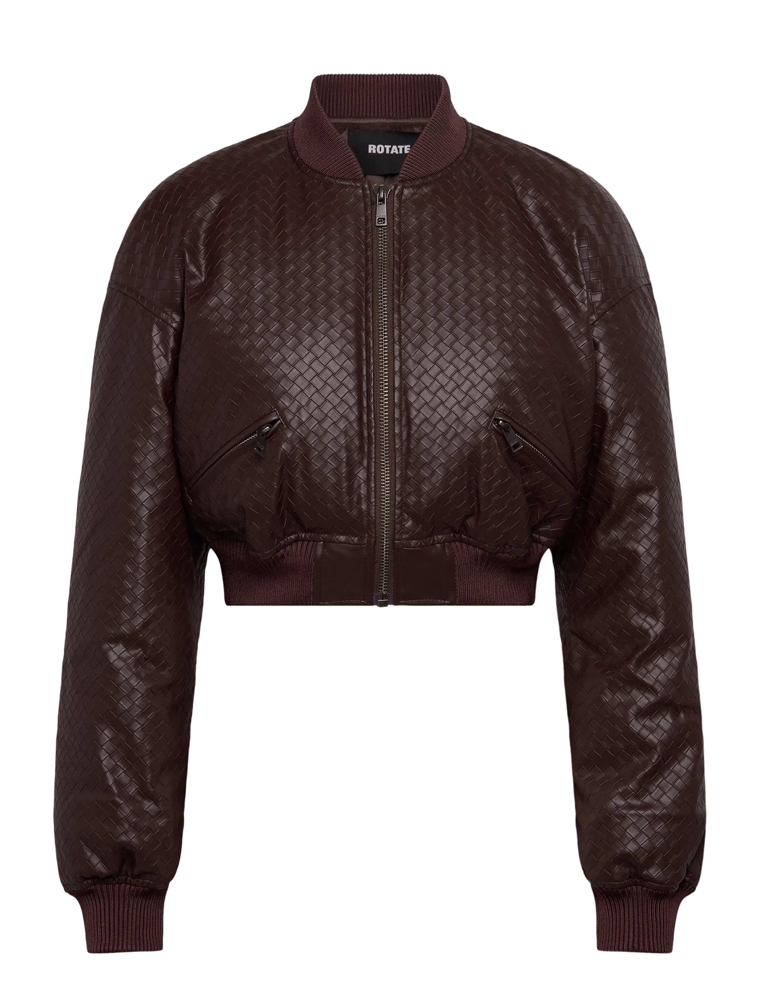 ROTATE CROPPED PUFFER JACKET - ROTATE Birger Christensen - CHICORY COFFEE / brown