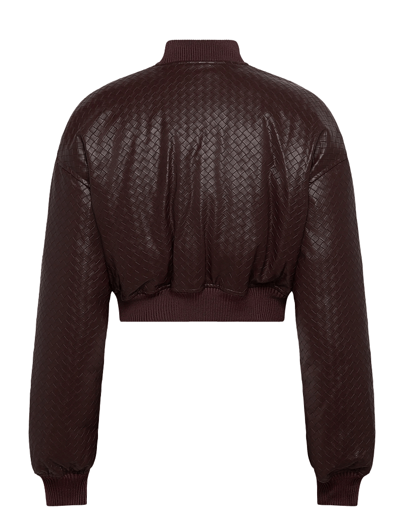 ROTATE Birger Christensen - CROPPED PUFFER JACKET - Õhukesed jakid - chicory coffee - 2