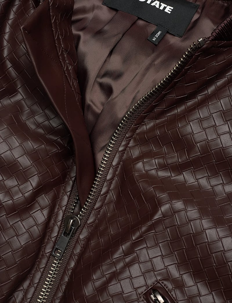 ROTATE Birger Christensen - CROPPED PUFFER JACKET - Õhukesed jakid - chicory coffee - 4