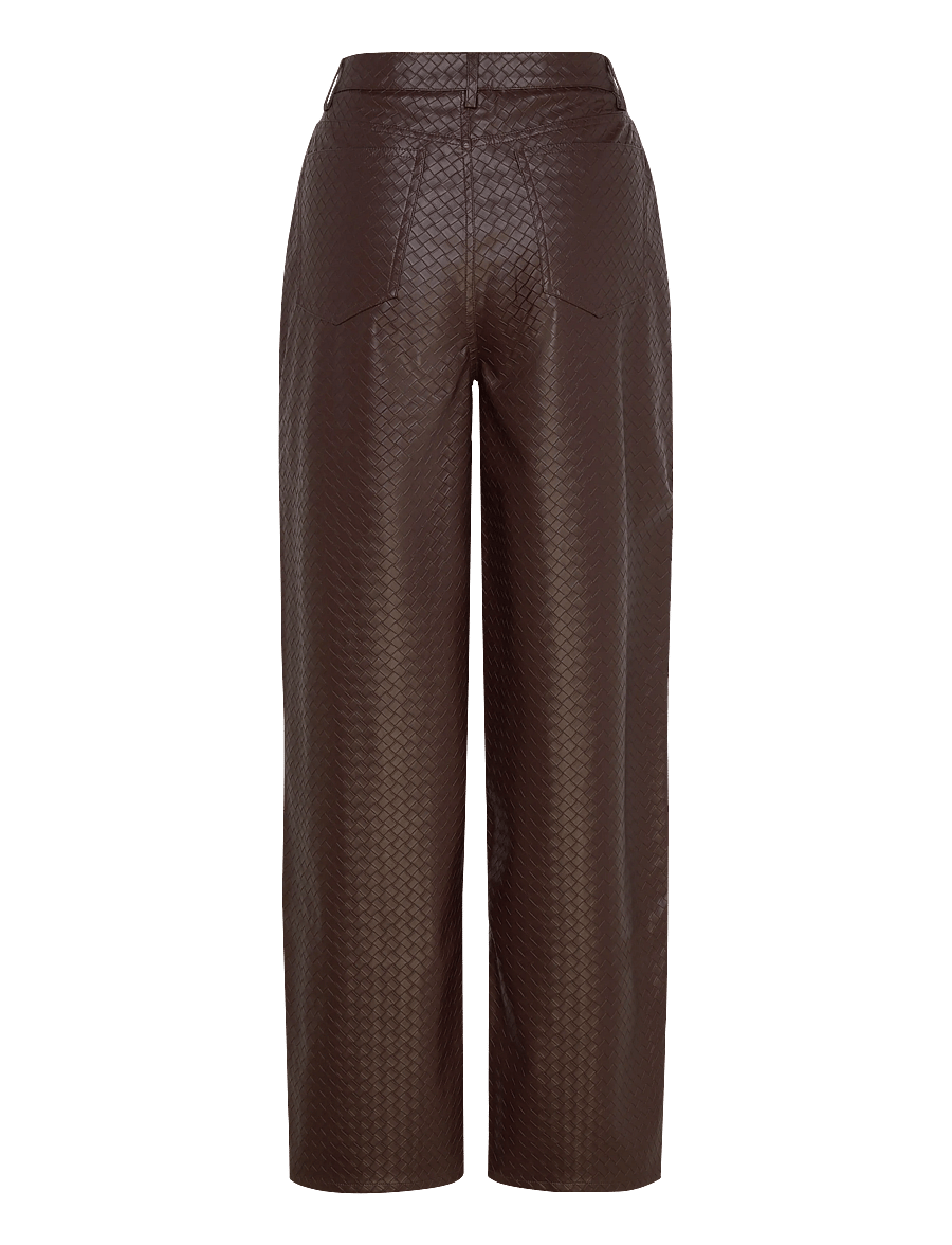 ROTATE - WIDE LEG 5 POCKET PANTS - chicory coffee - 2