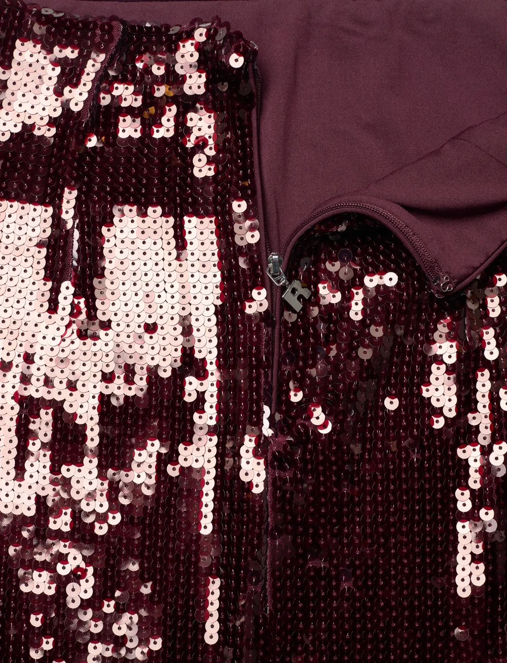 ROTATE Birger Christensen - SEQUINS PENCIL SKIRT - paljettkjolar - zinfandel - 2