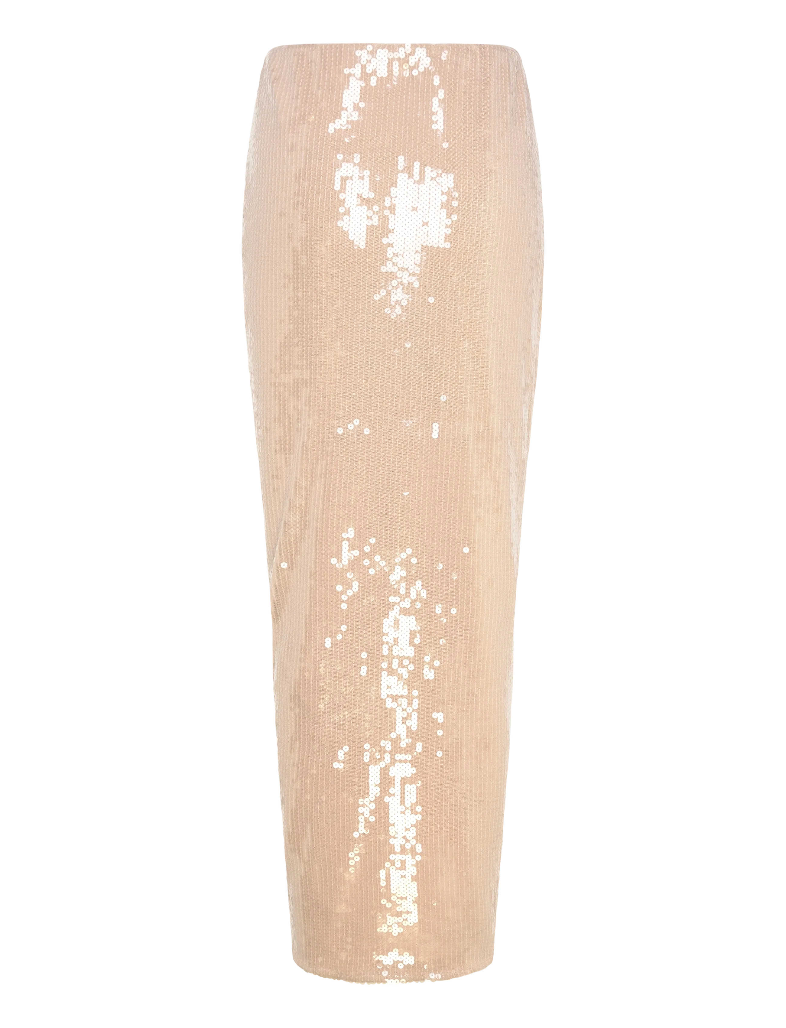 ROTATE - SEQUINS KNOT SKIRT - maxi röcke - nougat - 2