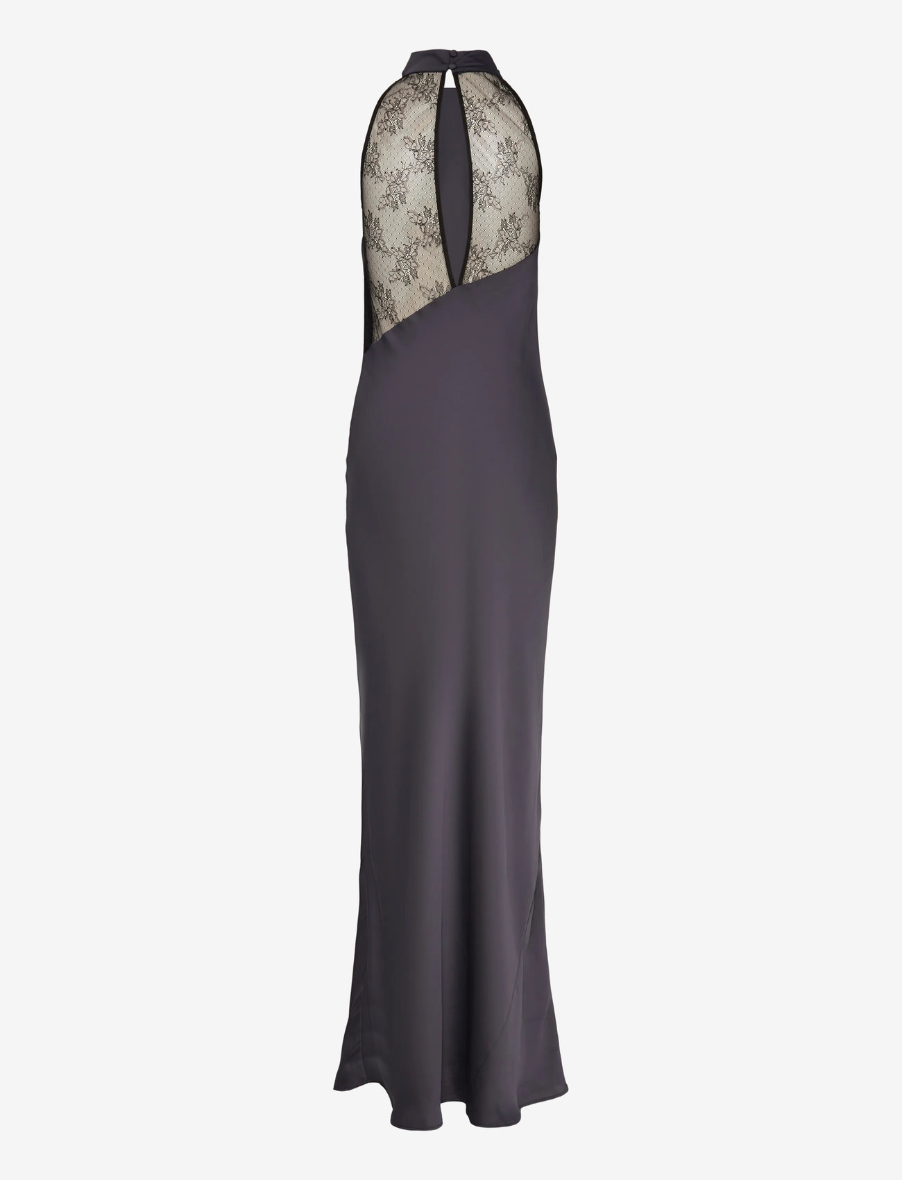 ROTATE Birger Christensen - LACE MAXI DRESS - evening dresses - graphite - 2