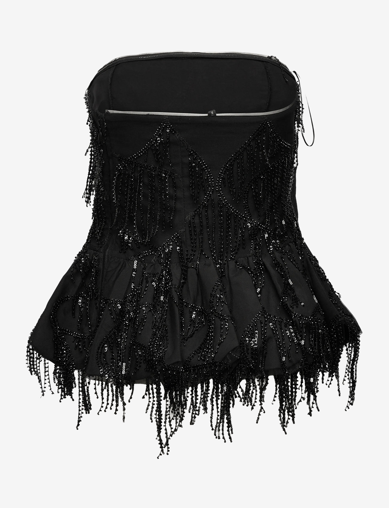 ROTATE Birger Christensen - SEQUINS BUBBLE TOP - speciella tillfällen - black - 2