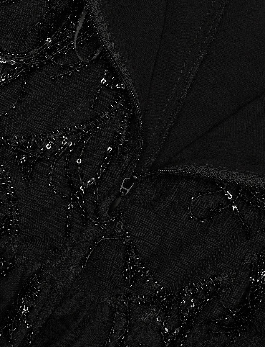 ROTATE - SEQUINS BUBBLE TOP - fyrir sérstaka viðburði - black - 5