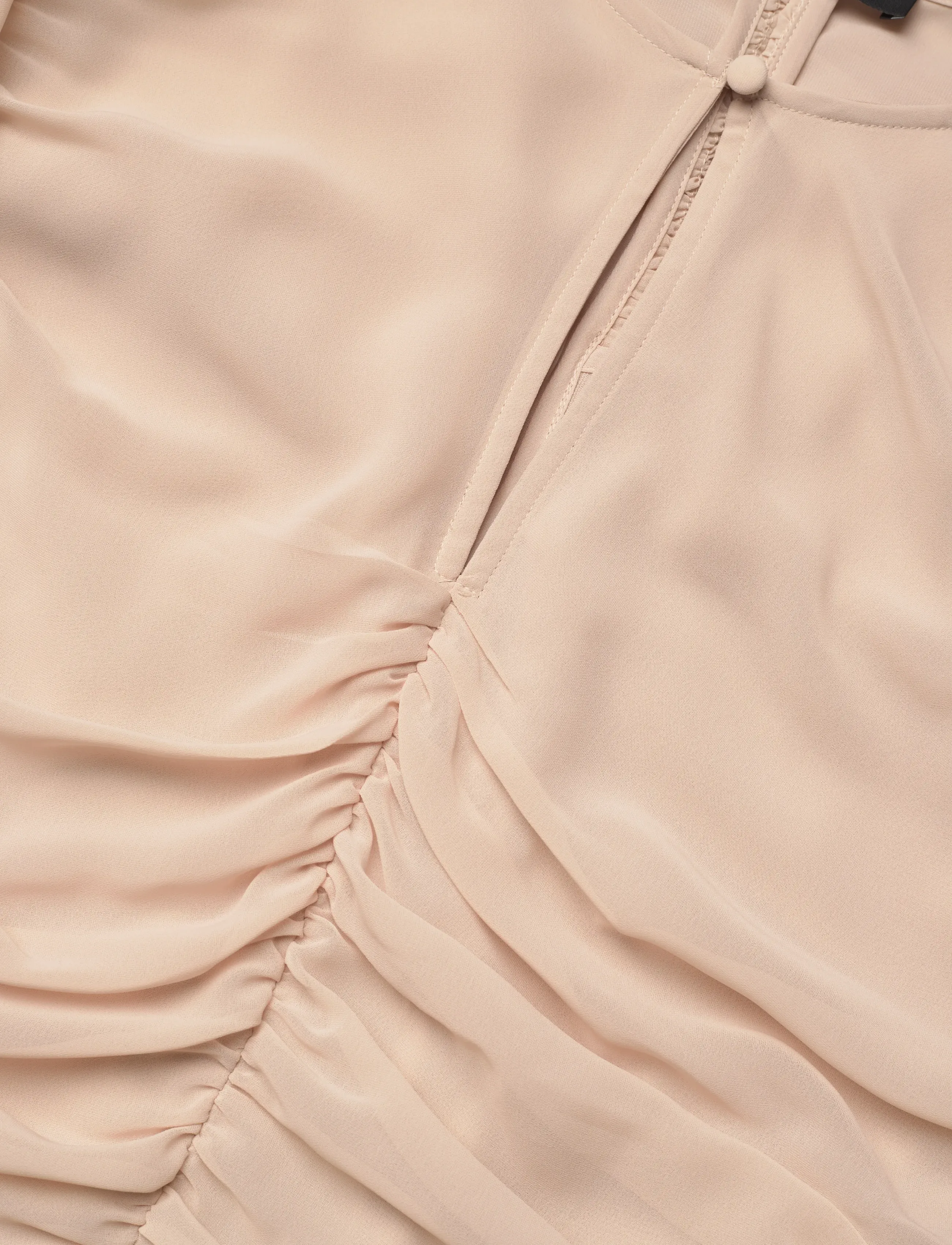 ROTATE - CHIFFON LS TOP - nougat - 5