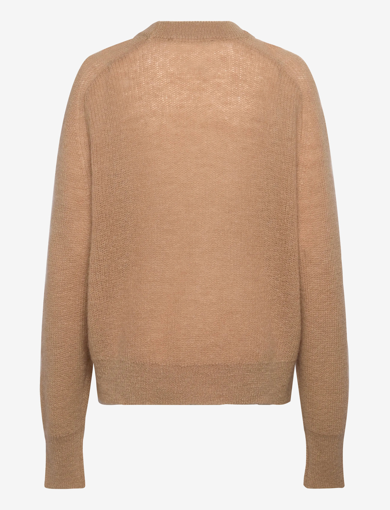 ROTATE Birger Christensen - LIGHT KNIT LOGO SWEATER - stickade tröjor - nougat - 2