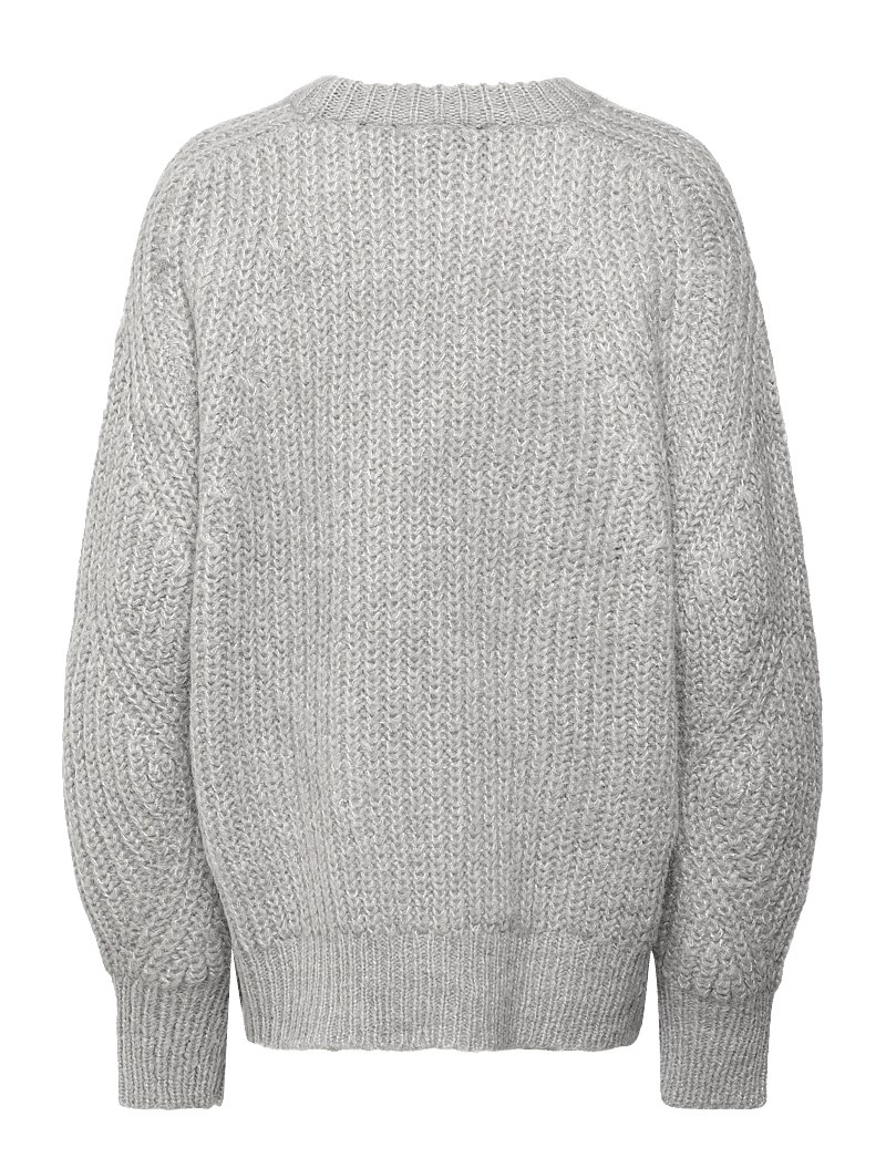 ROTATE - KNITTED LOGO SWEATER - trøjer - alloy (light gray) - 2