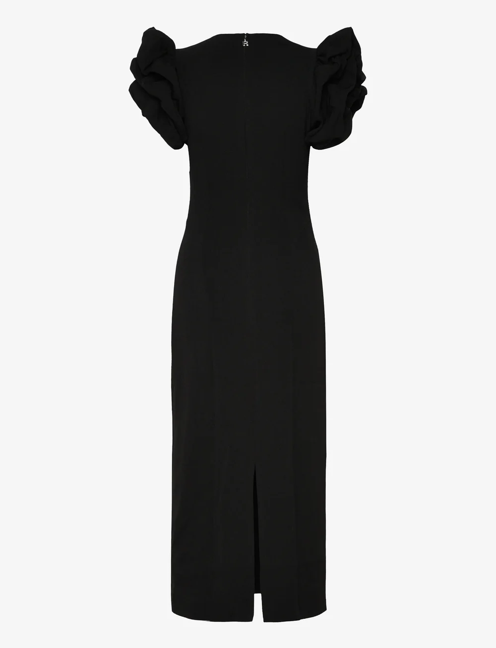ROTATE Birger Christensen - CREPE PUFFY MIDI DRESS - cocktail dresses - black - 2