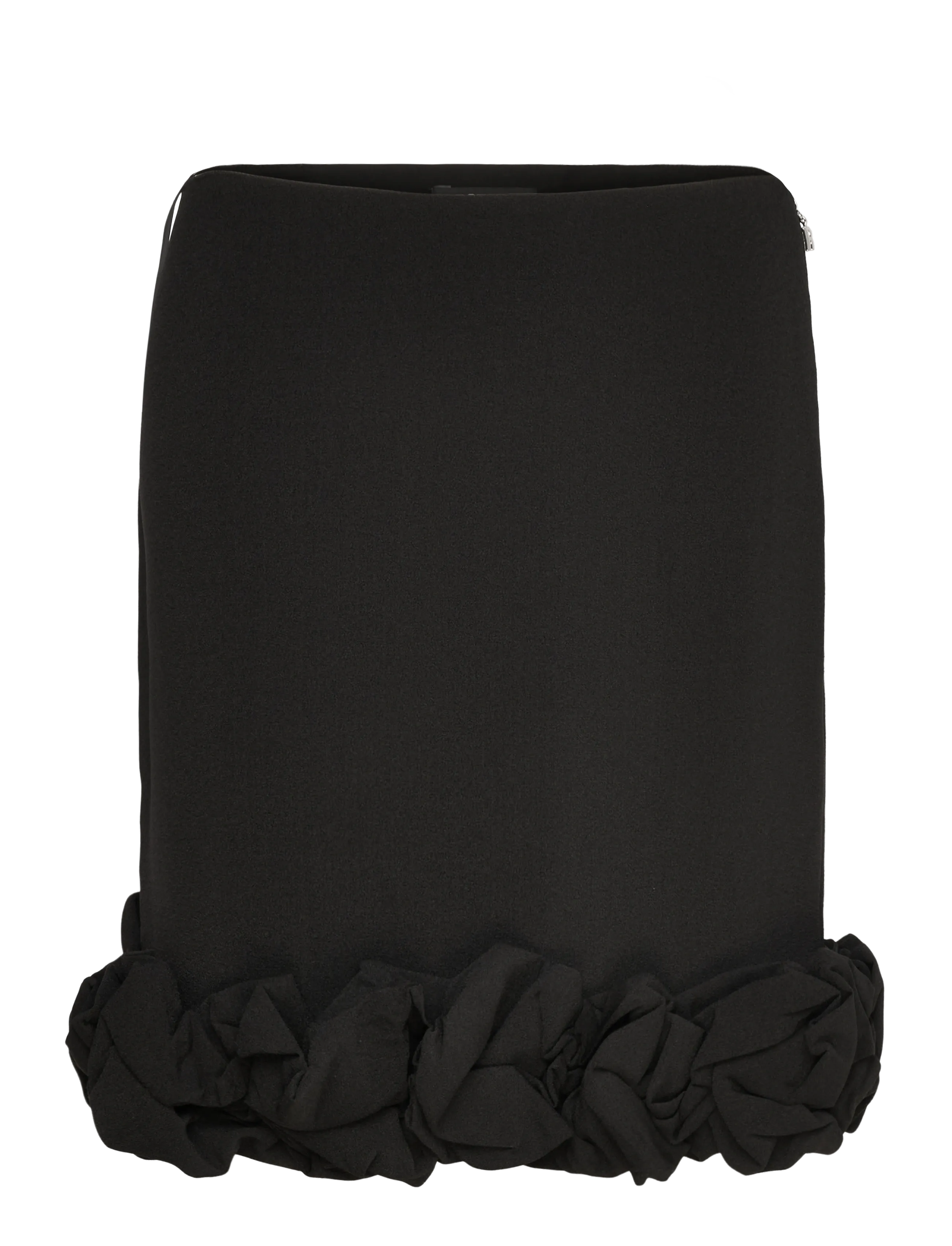 ROTATE Crepe Mini Rock Schwarz - 42 - Damen