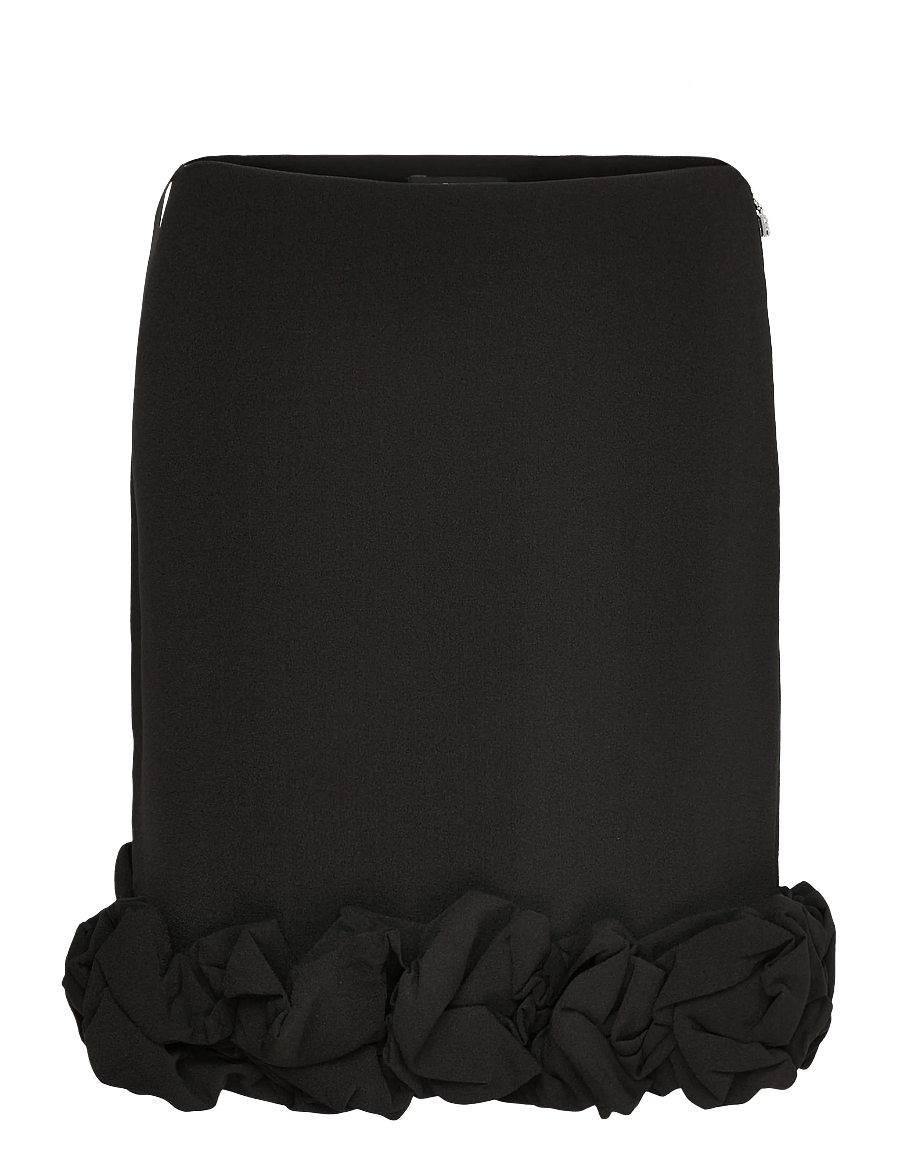 ROTATE - CREPE MINI SKIRT - korta kjolar - black - 1