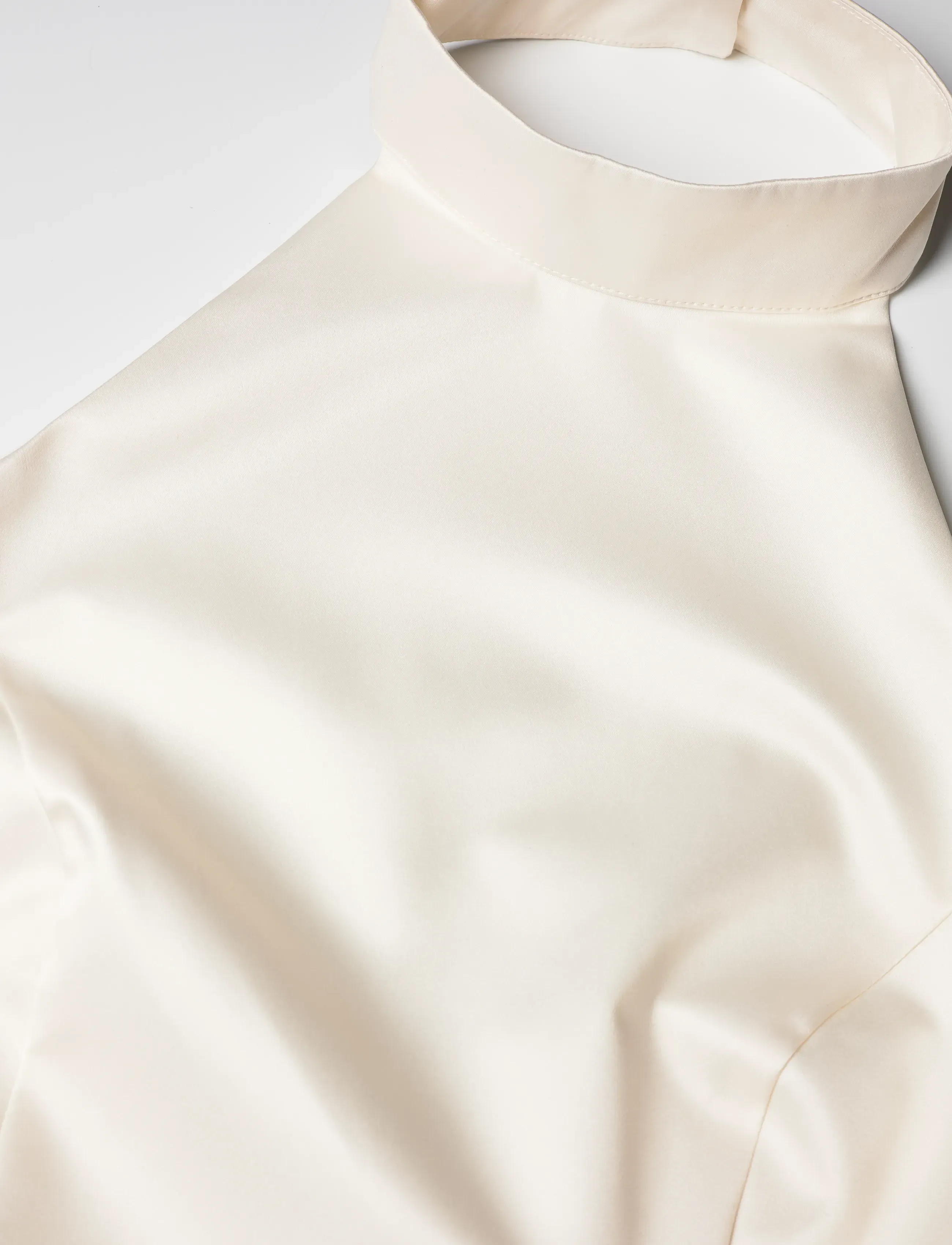 ROTATE - SATIN BOW DRESS - kokteilikleidid - egret - 2