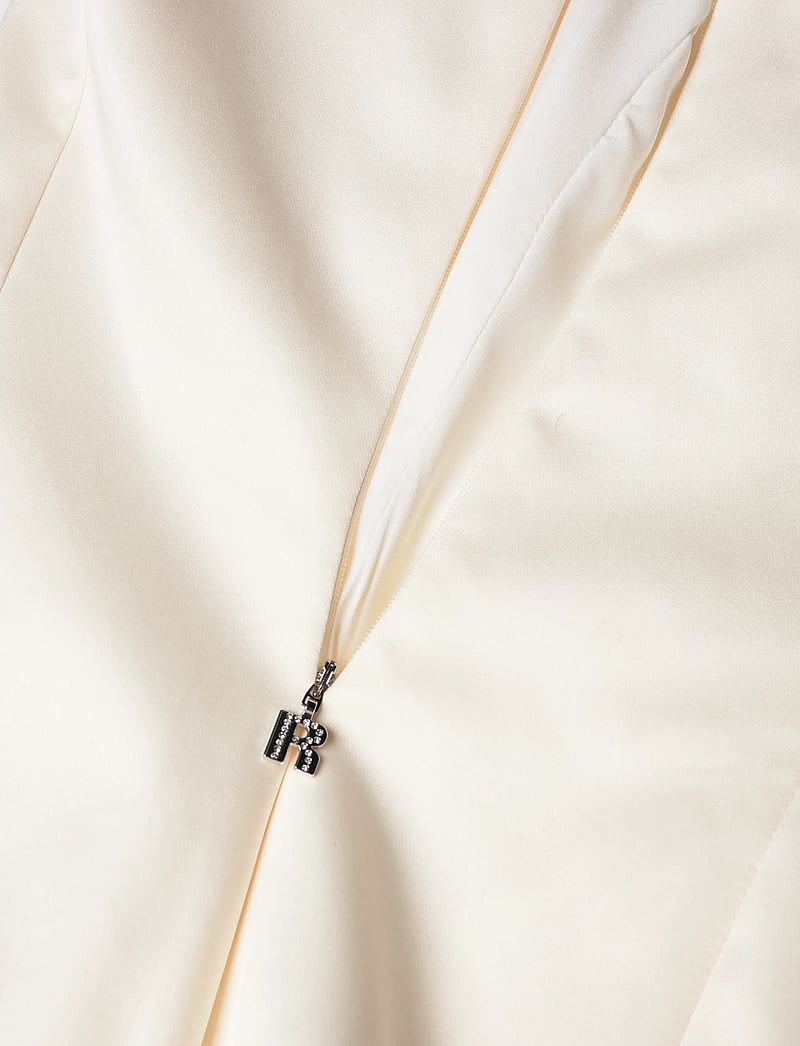 ROTATE Birger Christensen - SATIN BOW DRESS - cocktailkjoler - egret - 3