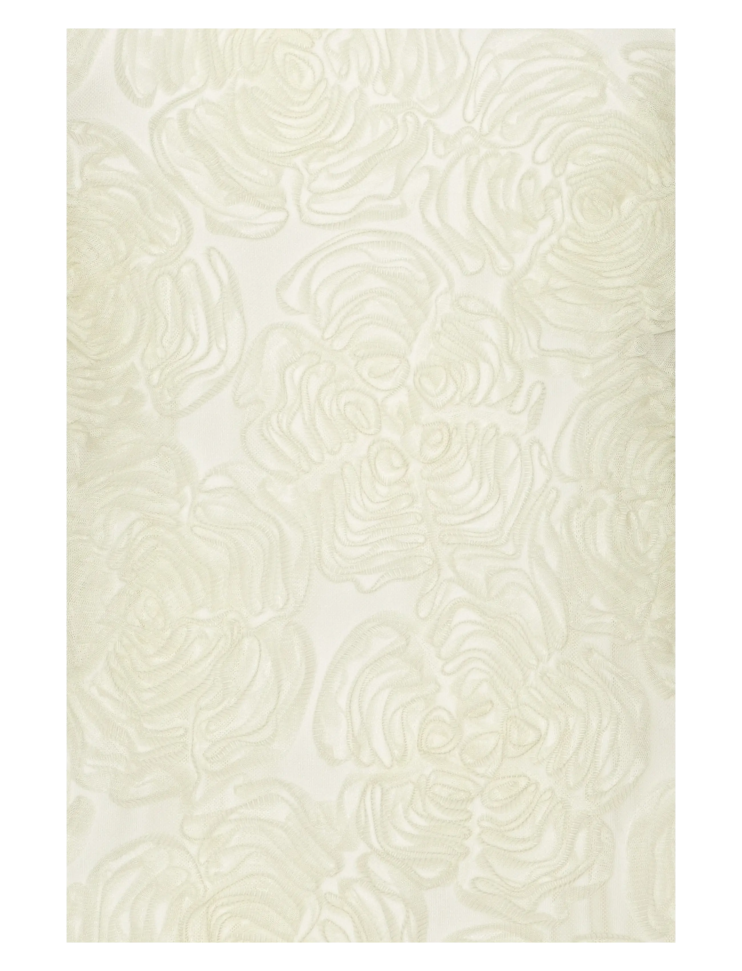 ROTATE - FLOWER MESH MAXI DRESS - abendkleider - egret - 3