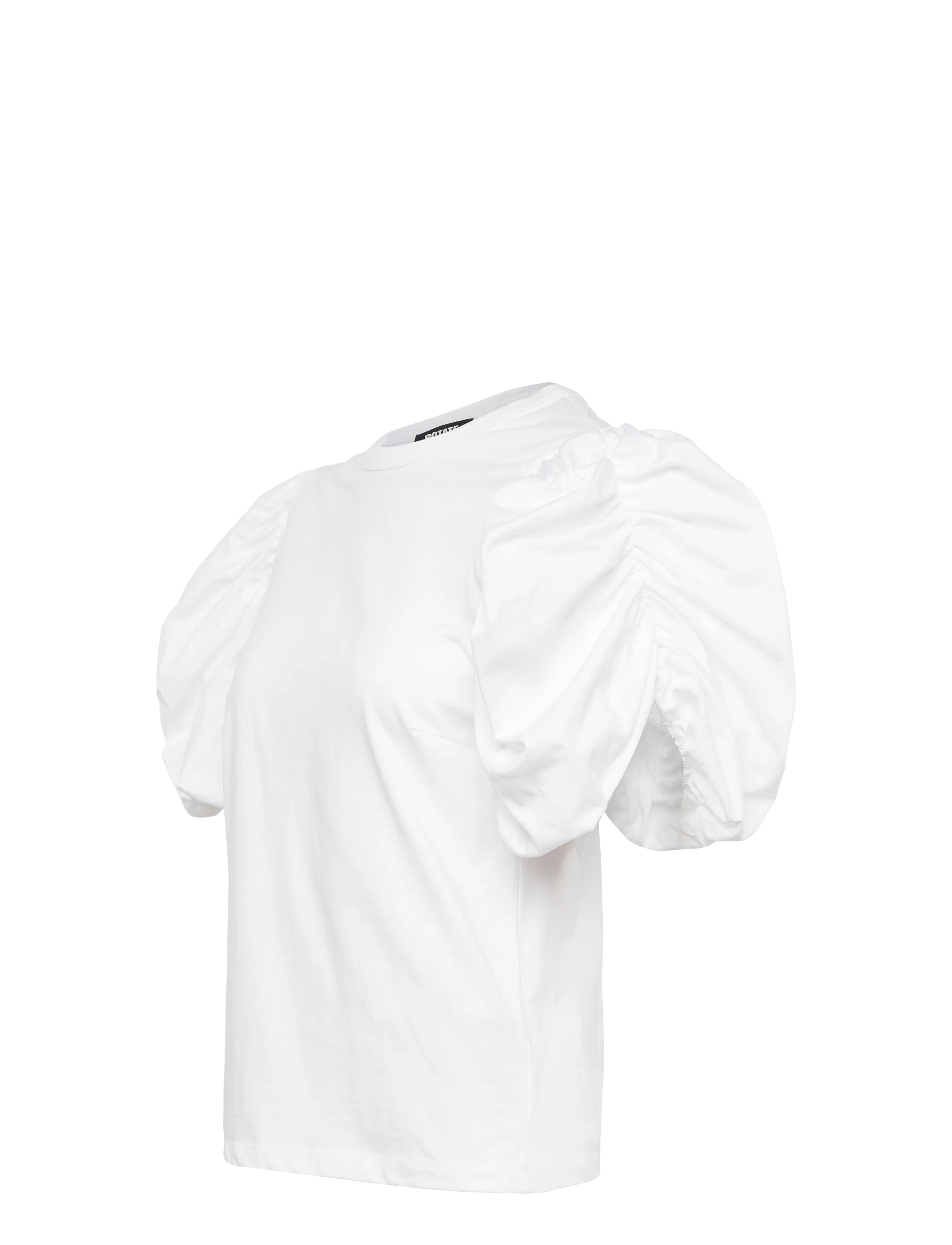 ROTATE - PUFF SLEEVE T-SHIRT - t-shirts - bright white - 3