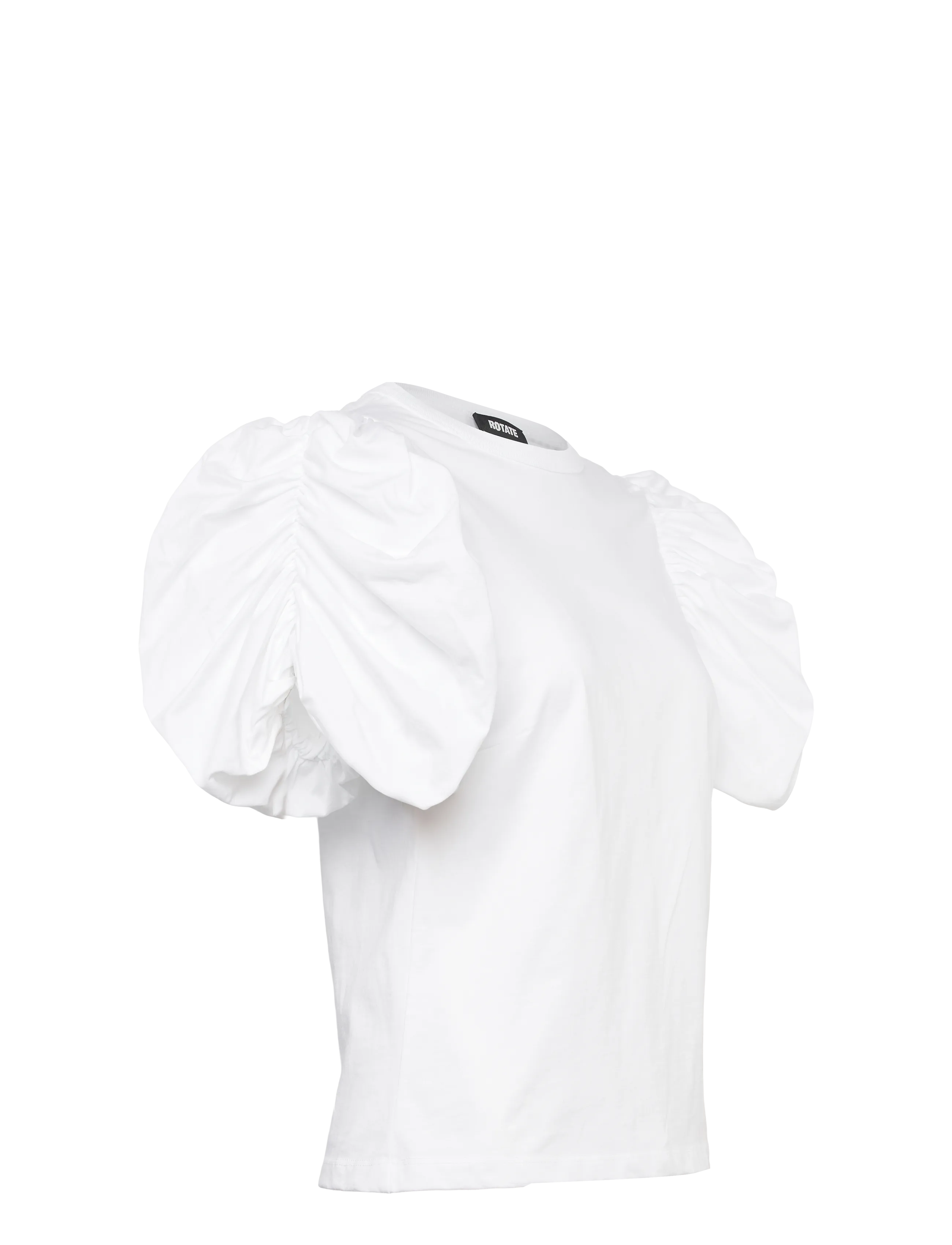 ROTATE - PUFF SLEEVE T-SHIRT - t-shirts - bright white - 4