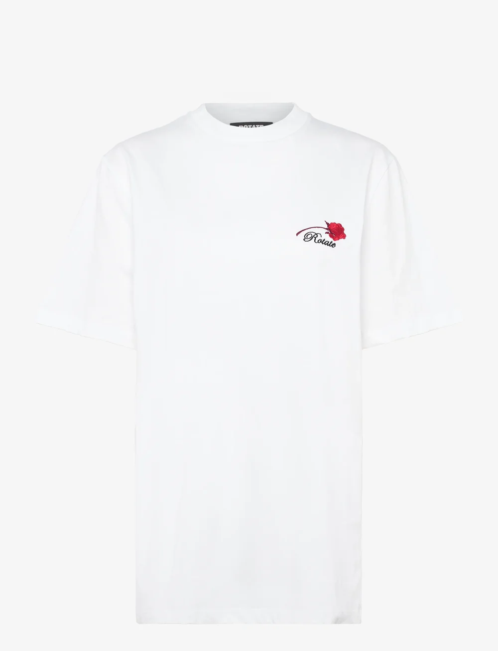 ROTATE Birger Christensen - OVERSIZED T-SHIRT - t-shirts - bright white - 1