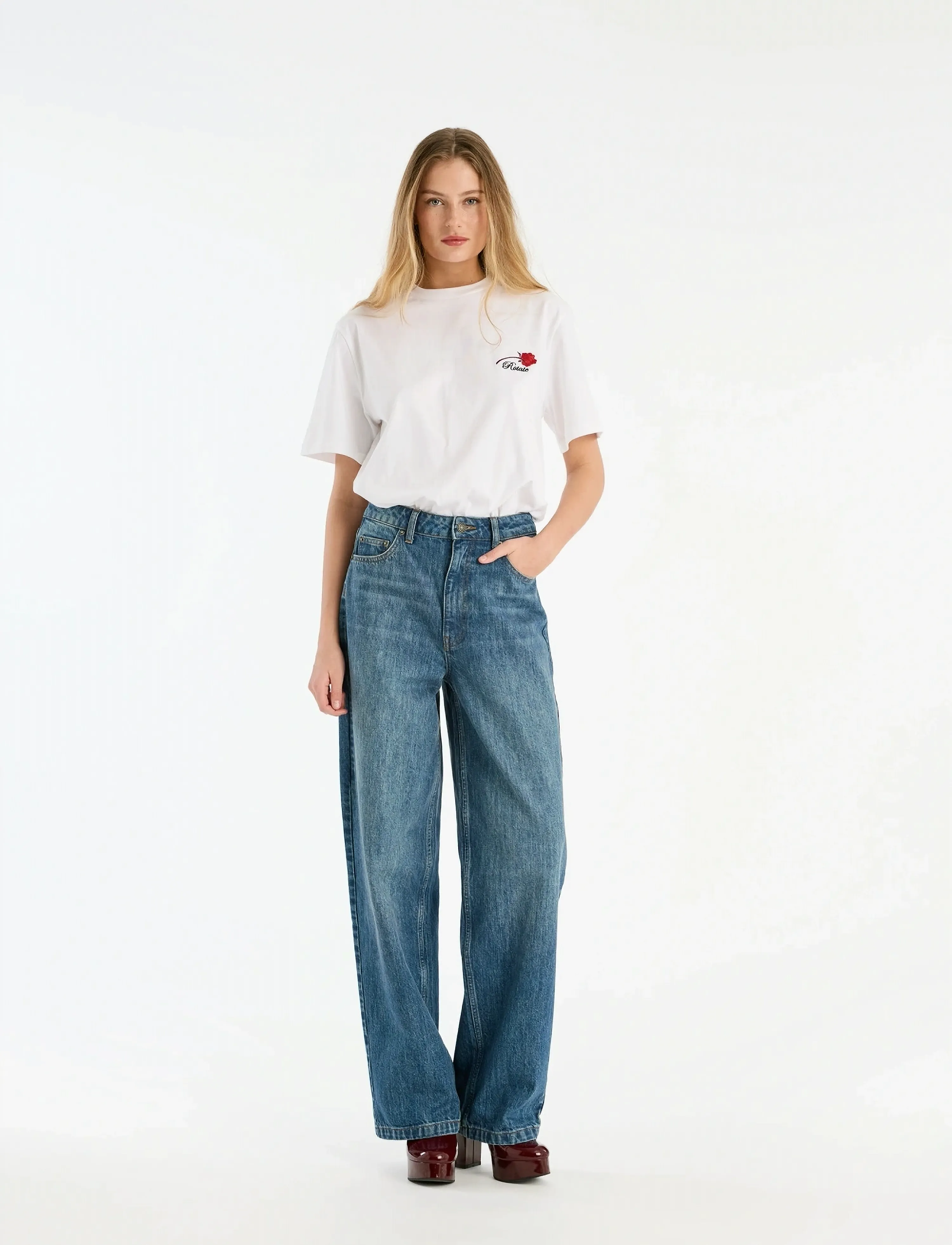 ROTATE - OVERSIZED T-SHIRT - t-shirts - bright white - 4
