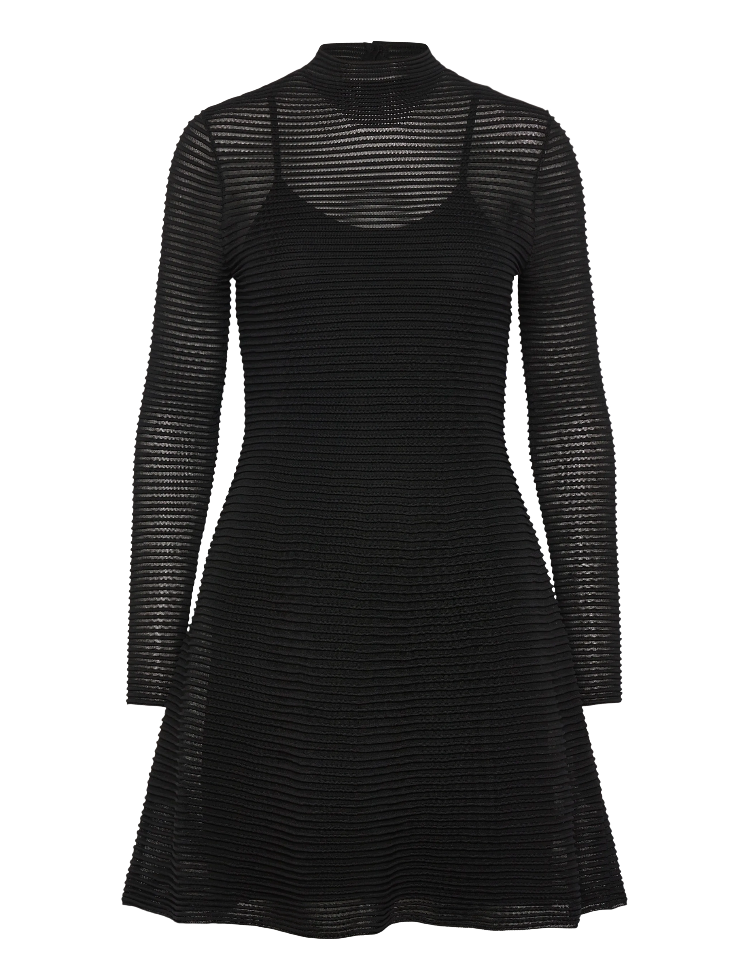 ROTATE Strick Flared Mini Kleid Schwarz - 36 - Damen