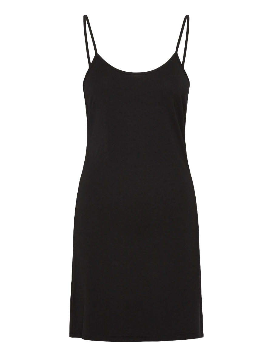 ROTATE - KNITTED FLARED MINI DRESS - festkjoler - black - 3