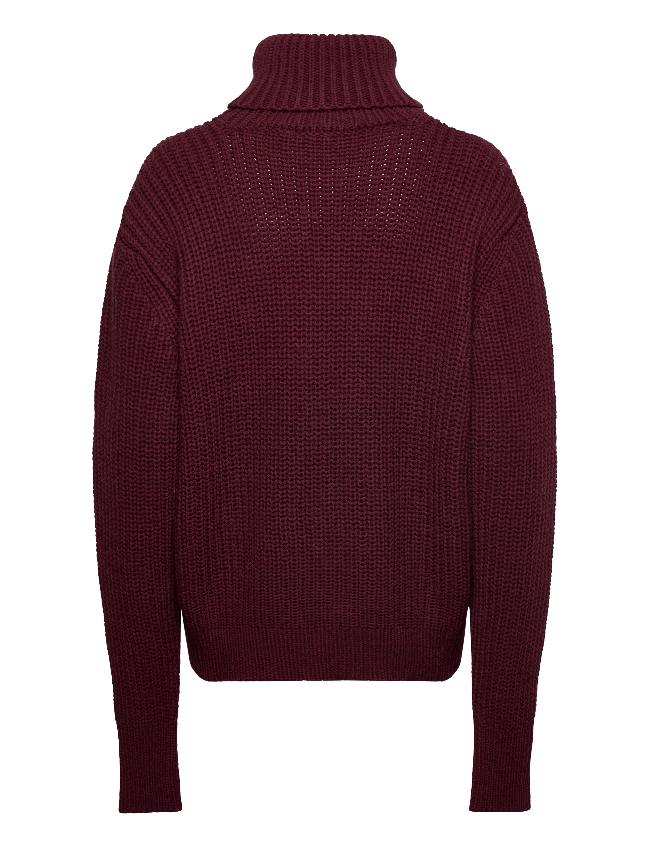 ROTATE - KNIT TURTLENECK JUMPER - turtlenecks - zinfandel - 2