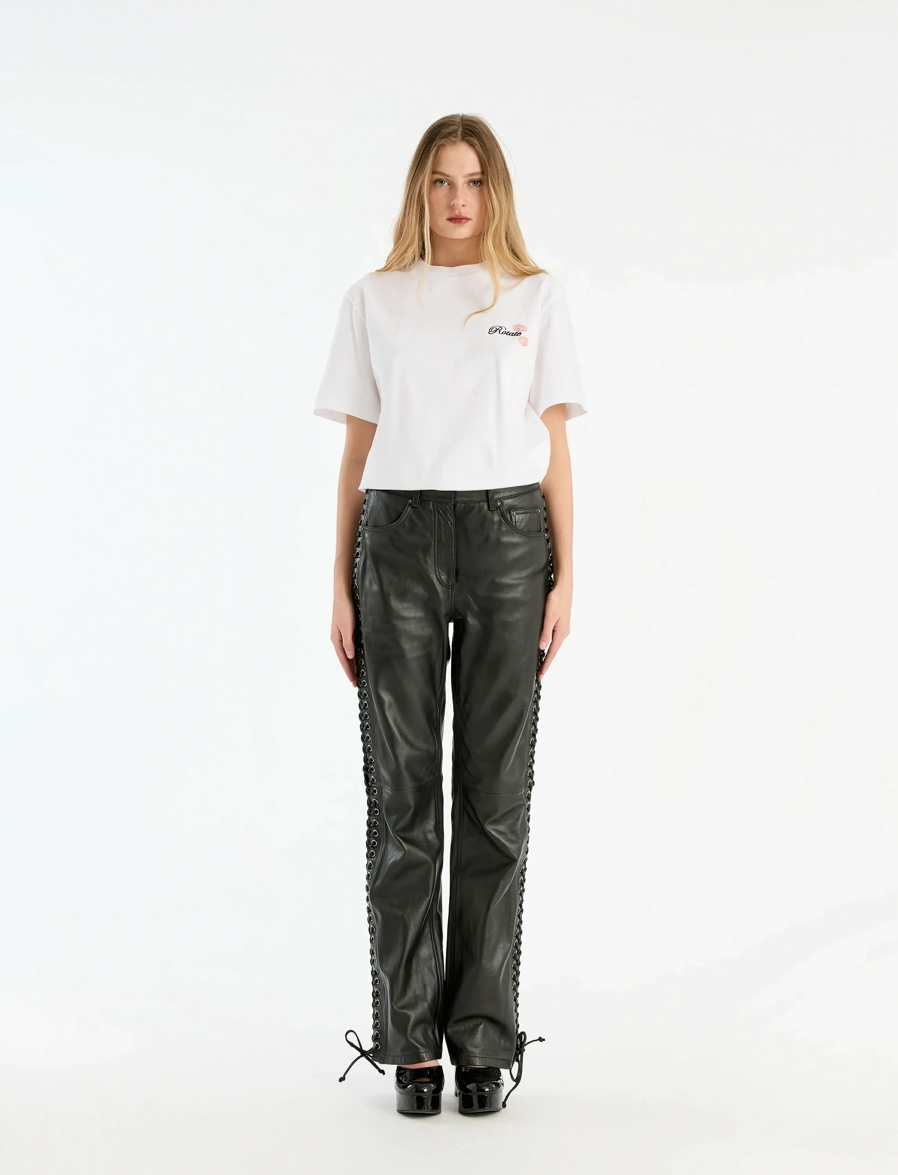 ROTATE - OVERSIZED T-SHIRT - t-shirts & tops - bright white - 5