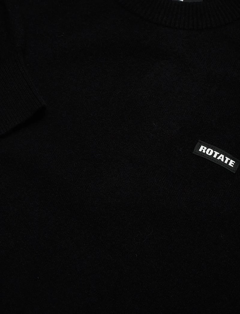 ROTATE - Basic Crewneck sweater - cashmere - black - 2